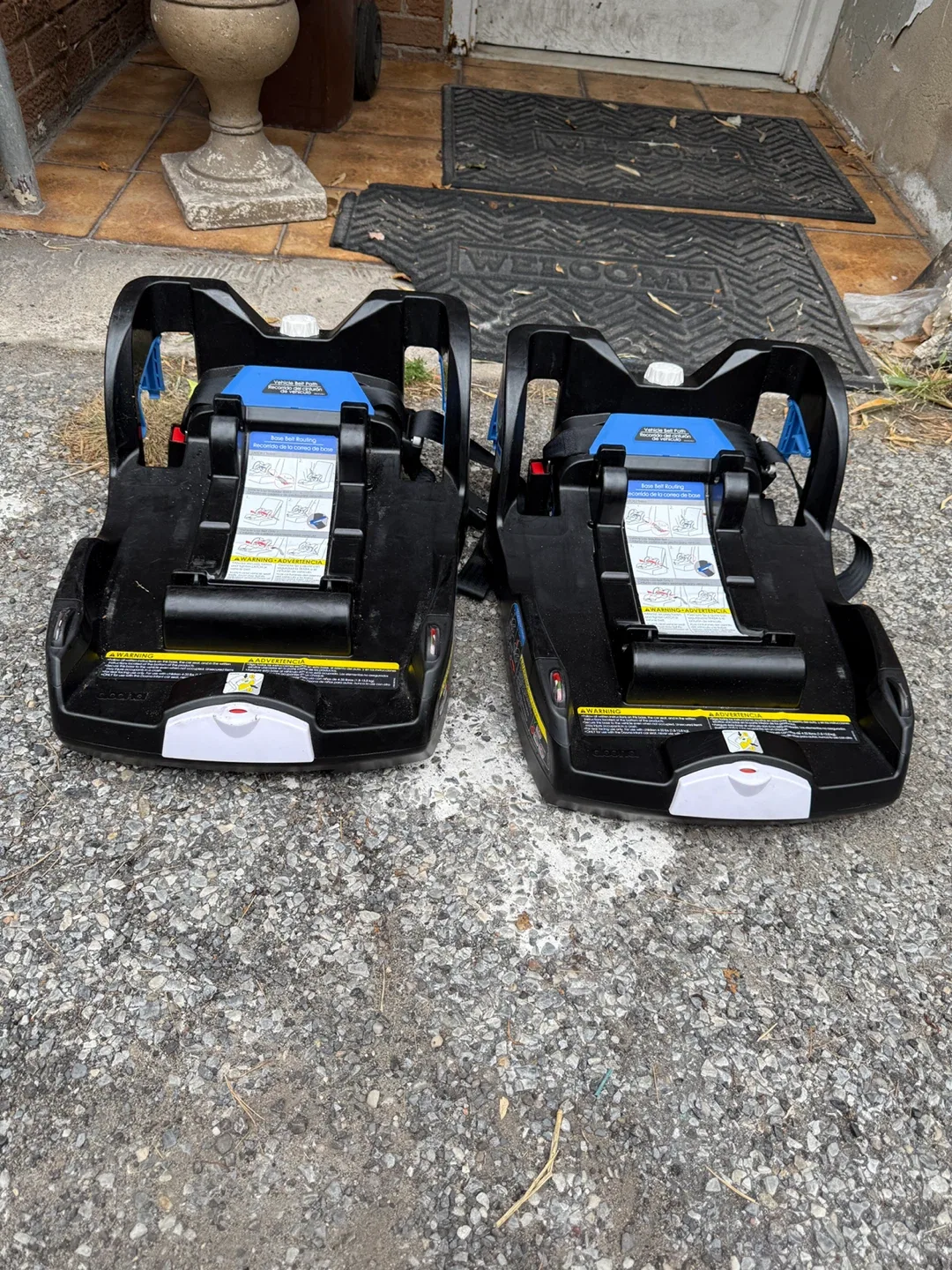 Two Donna Car Seat Bases - Infant