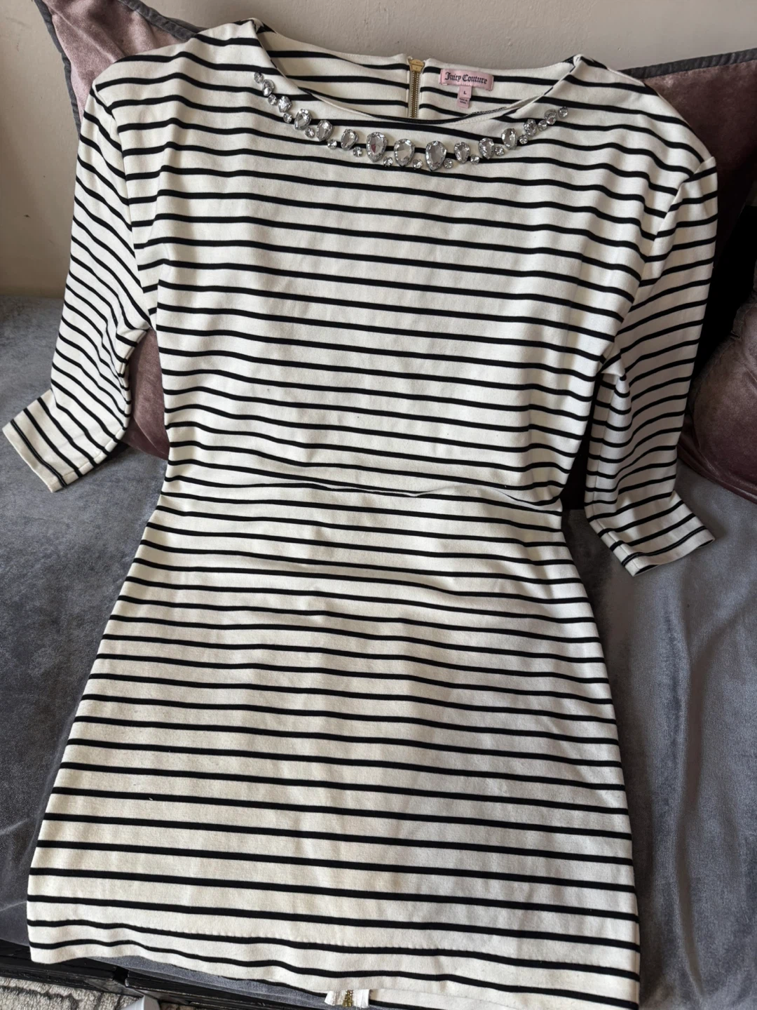 Juicy Couture Striped Dress - Size L