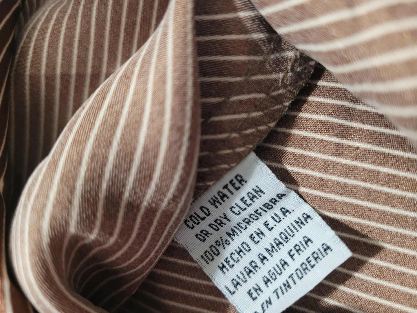 Donaldo Striped Shirts - Brown & Green, Size S - photo 4