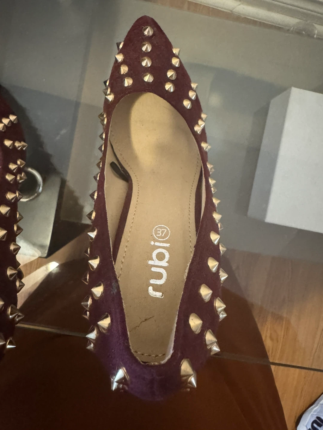 Rubi Studded Heels - Size 37 - photo 3
