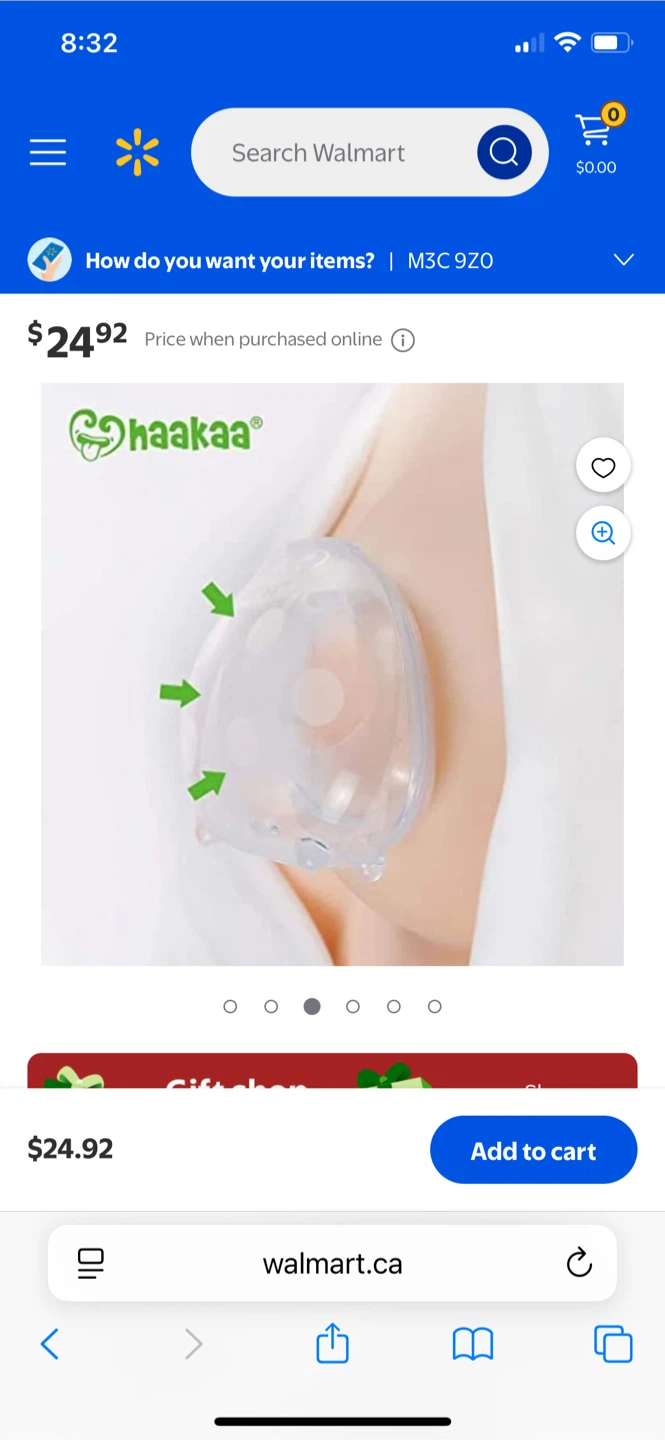 haakaa Ladybug Silicone Milk collector - photo 5