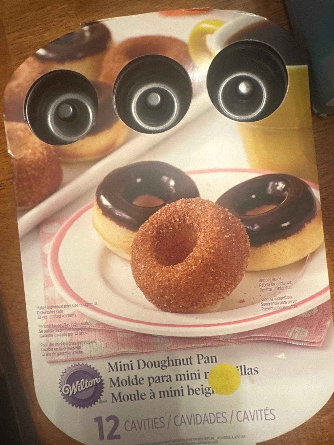 Wilton Mini Doughnut Pan - 12 Cavities