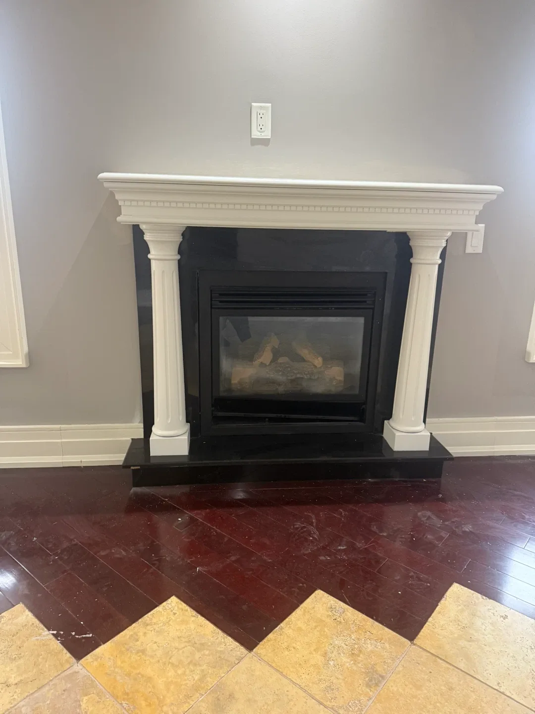 Fireplace Mantel refinishing and painting image indicator(4)