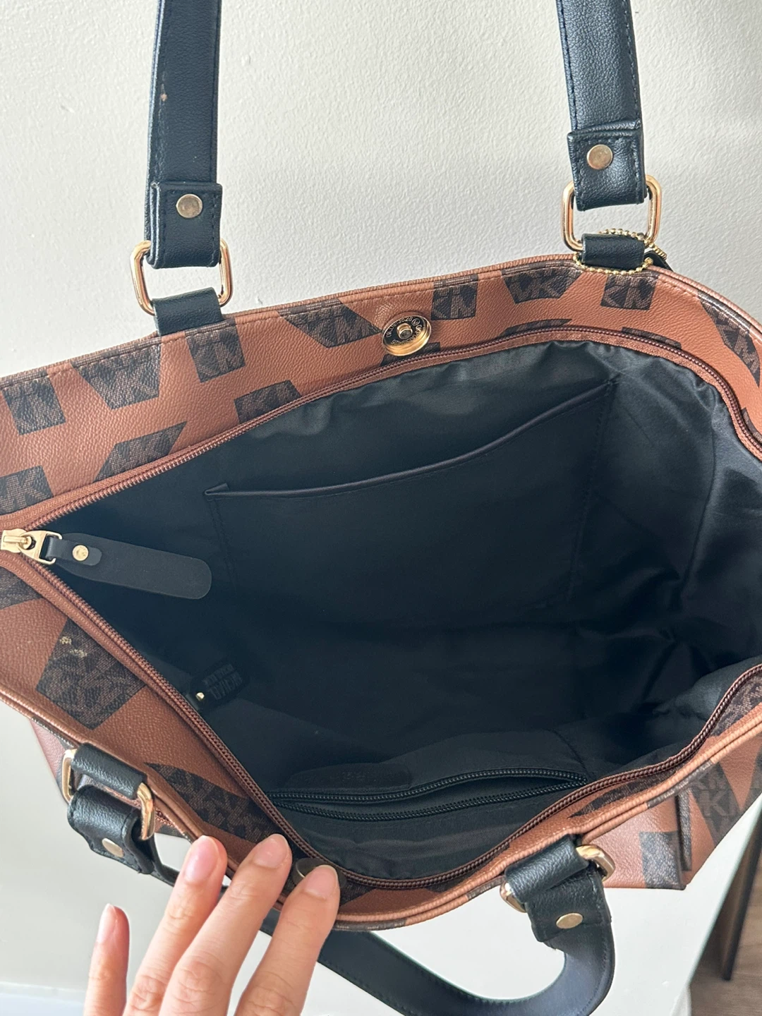 Michael Kors Tote Bag - Brown/Black - photo 3