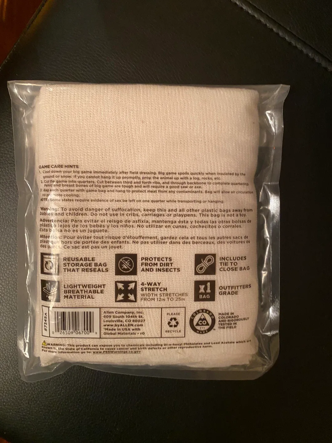 Allen Full Body Game Bag - New in Package image indicator(2)