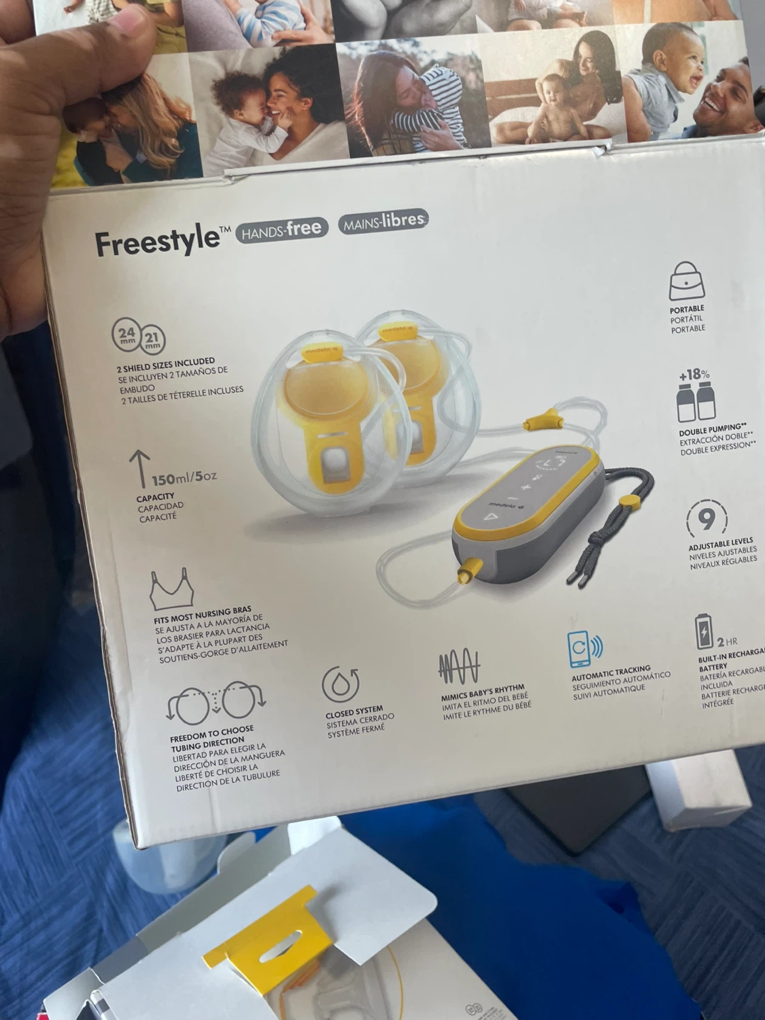 Medela Freestyle Hands-free Breast Pump - Complete Set - photo 2