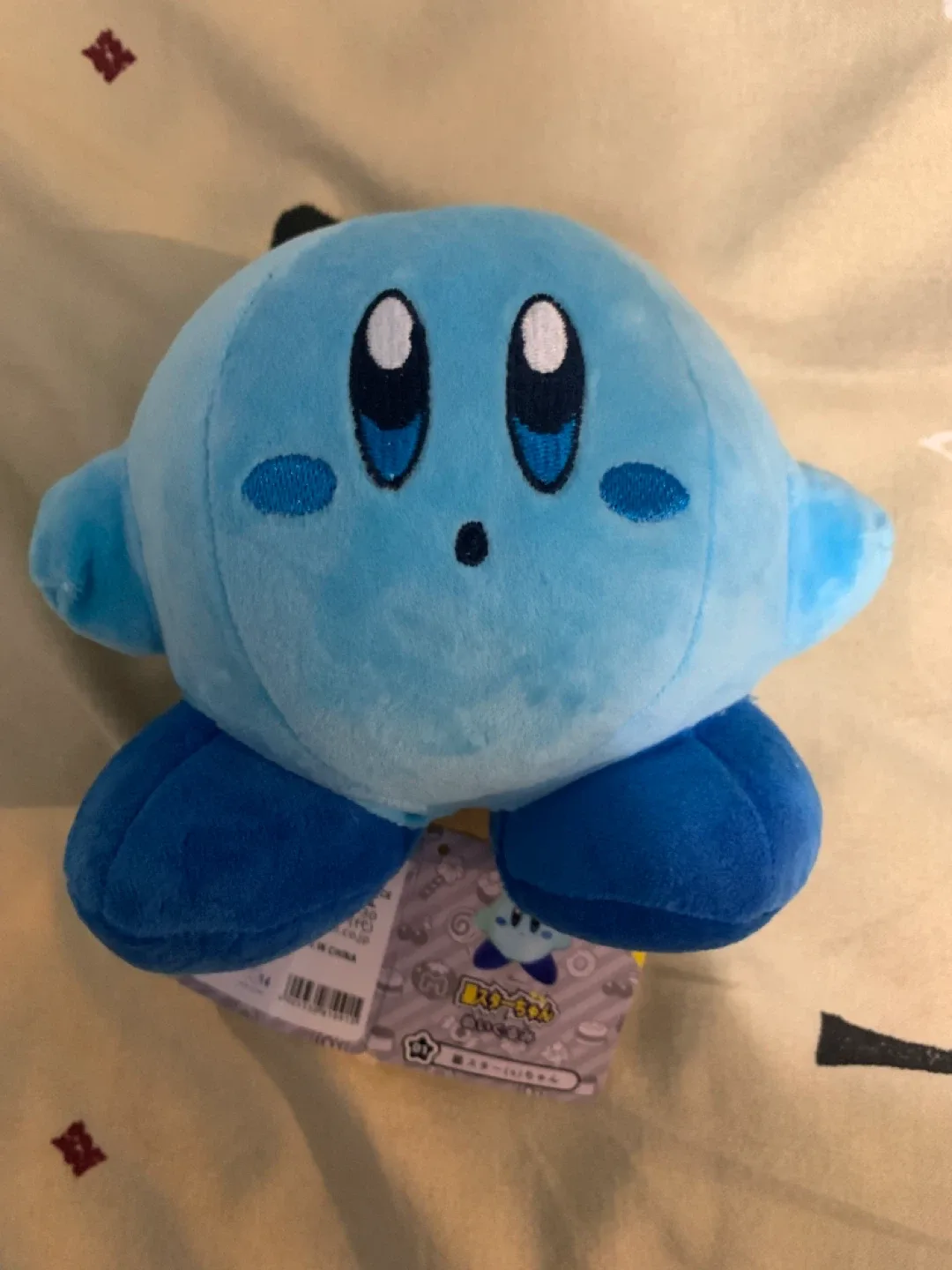 New Blue Kirby Nintendo Plushie 5.5"