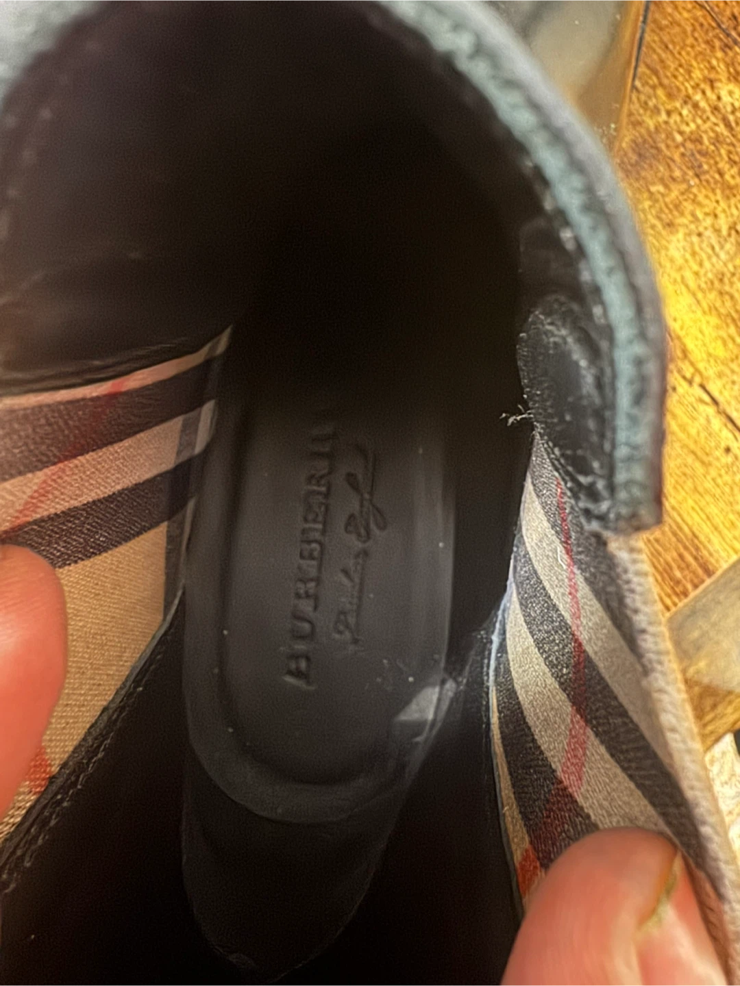 Burberry Black Leather Ankle Boots Size 39 - photo 4