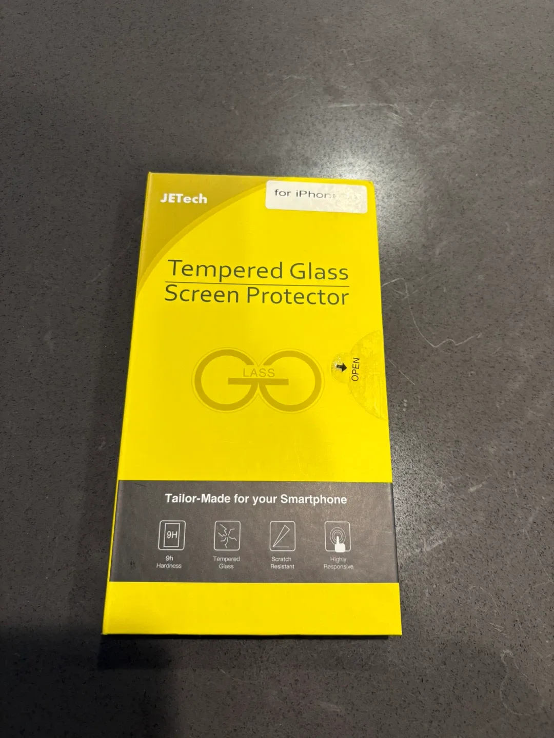 JETech Tempered Glass Screen Protector for iPhone 14 - New thumbnail