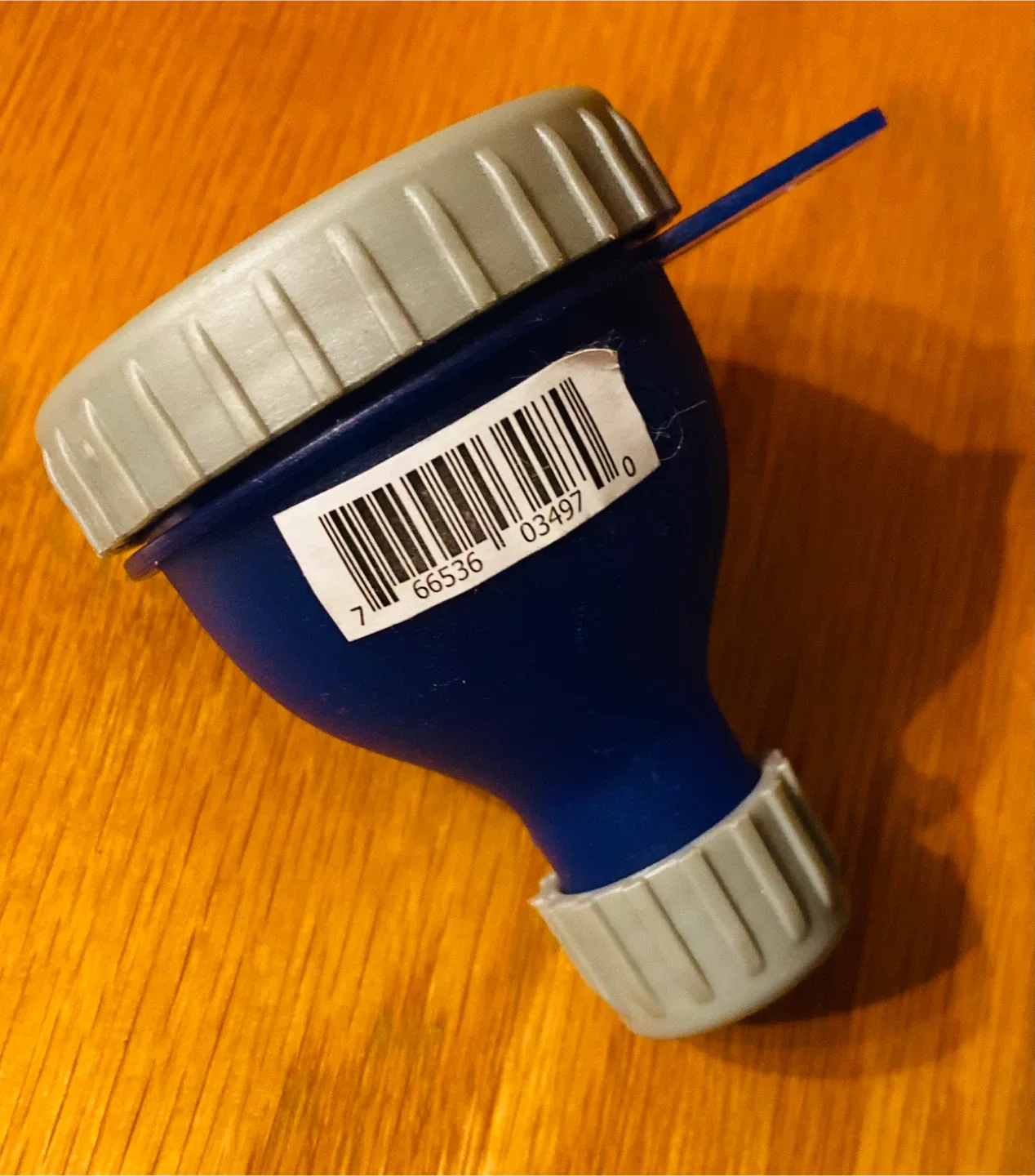 BodyTech Medium Funnel - On-The-Go Powder Funnel - Blue image indicator(7)