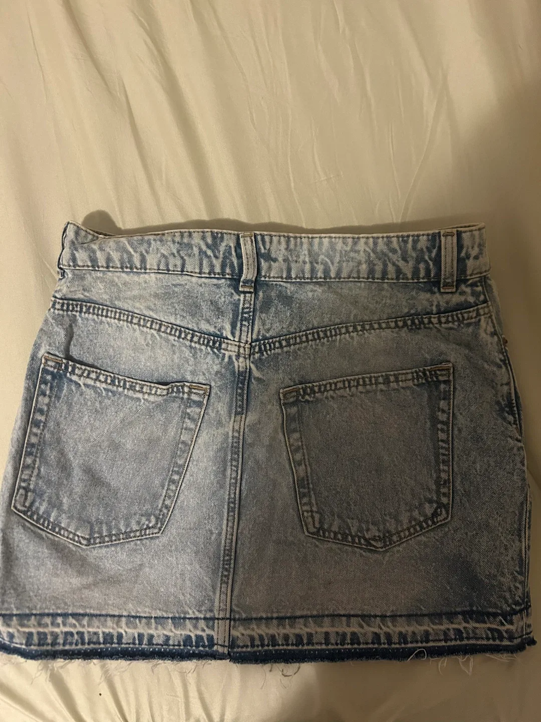 Denim Mini Skirt image indicator(2)