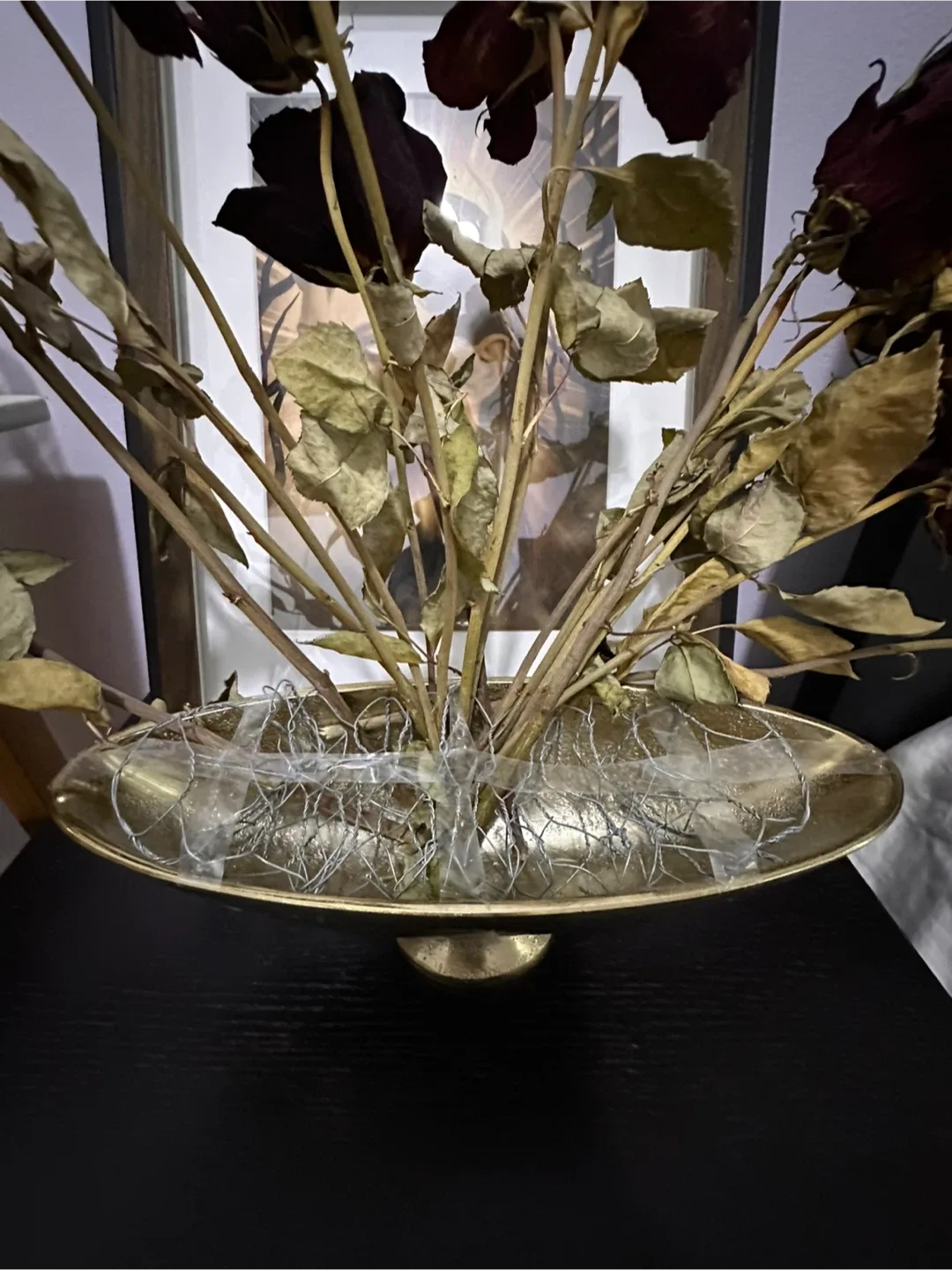 Metal Gold Decorative Bowl image indicator(2)