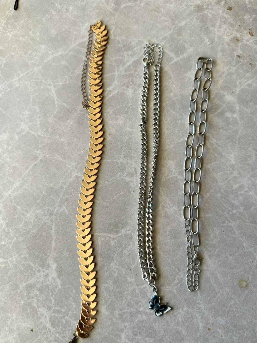 Assorted Fashion Necklaces - Gold, Silver, Rose Gold image indicator(2)