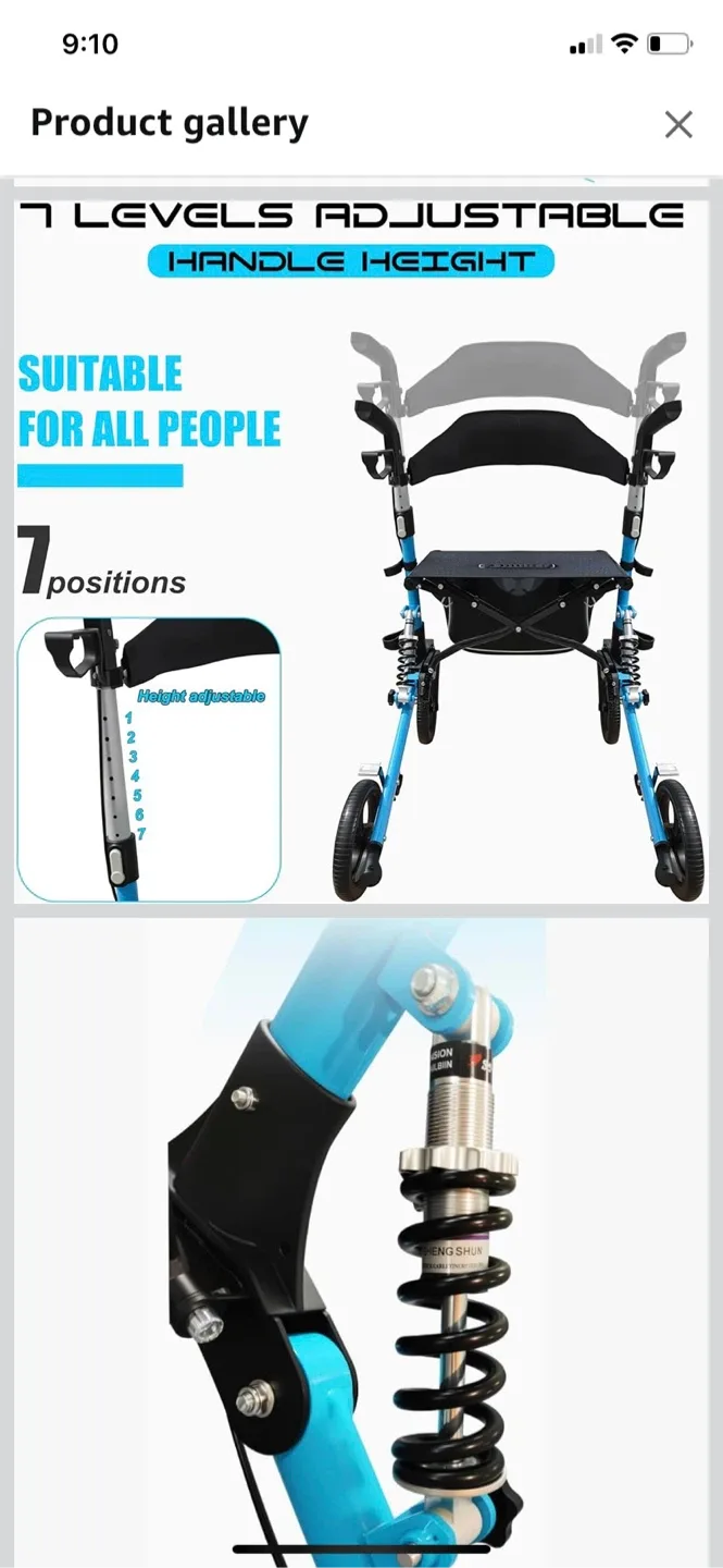 Brand new- Luxury Rollator Walker - image indicator(4)