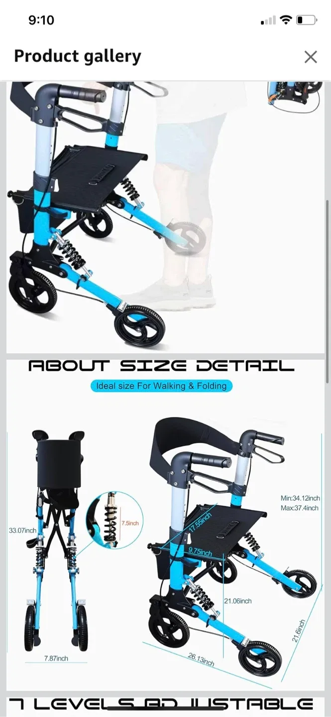 Brand new- Luxury Rollator Walker - image indicator(3)