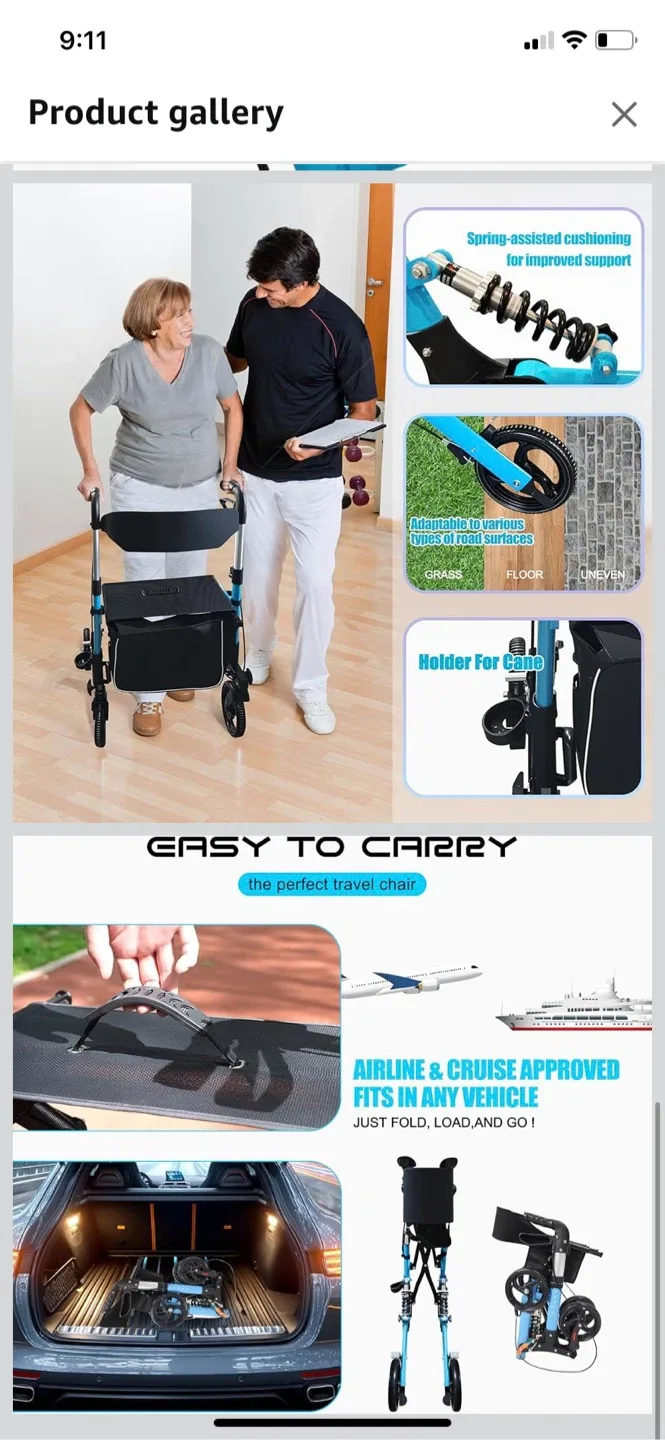 Brand new- Luxury Rollator Walker - image indicator(5)