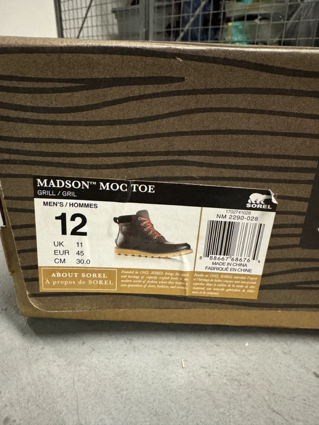 Sorel Madson Moc Toe Grill Boots - Men's Size 12 image indicator(3)