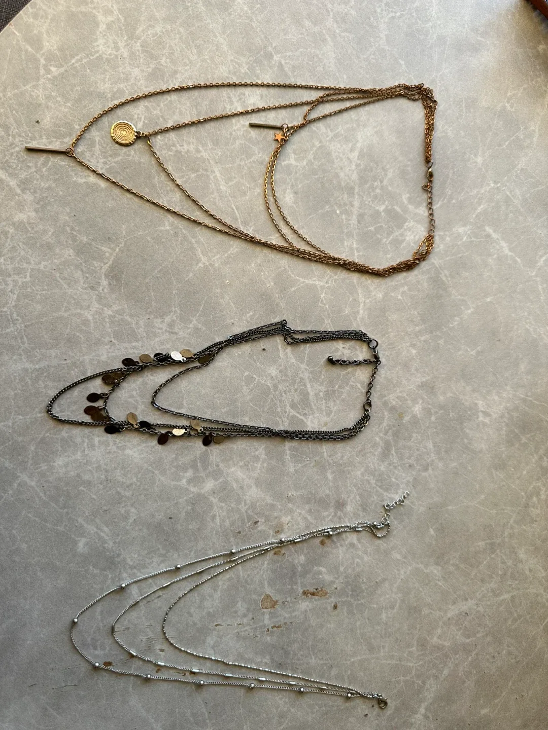 Set of 3 Layered Necklaces