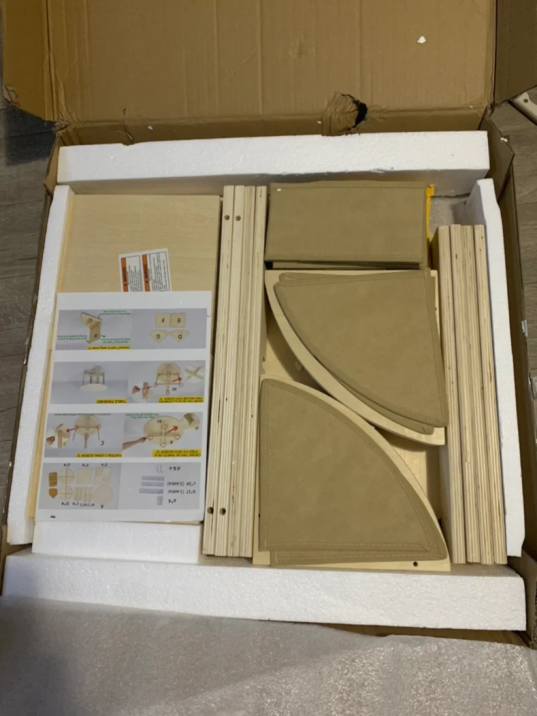 KOTEK Toddler Table & Chair Set with Storage image indicator(9)