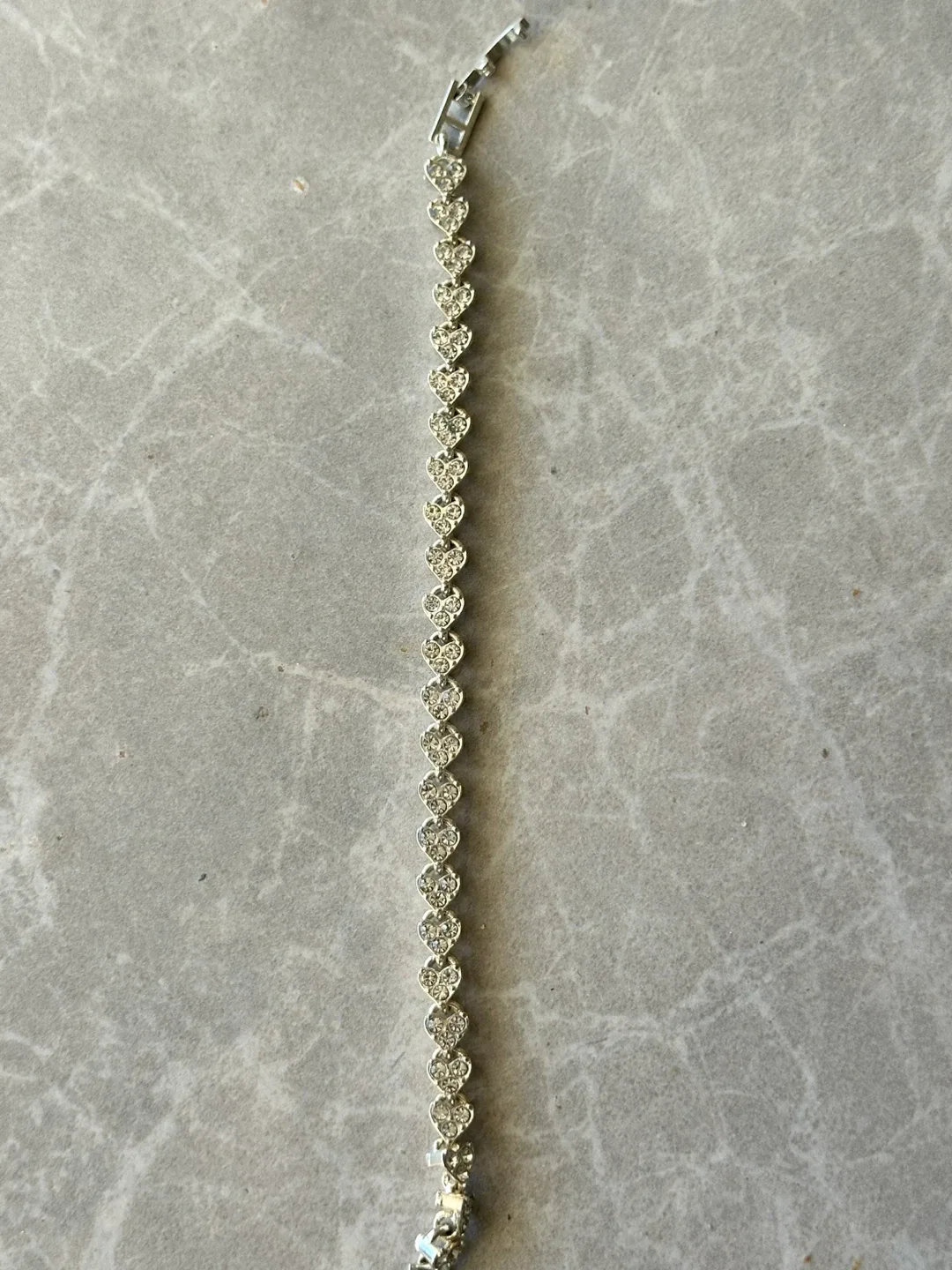 Silver Heart Bracelet