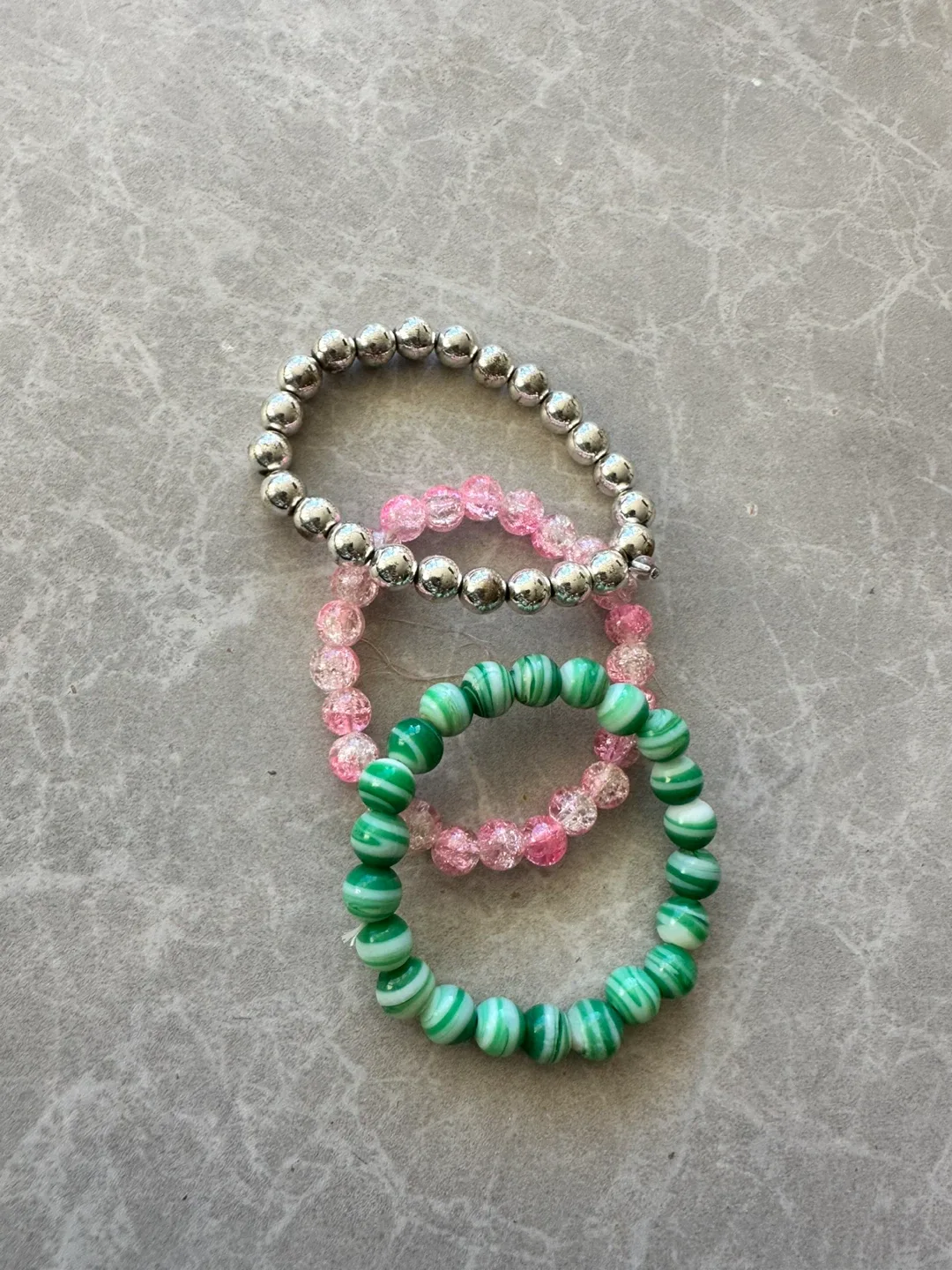 Beaded Bracelets - Set of 3