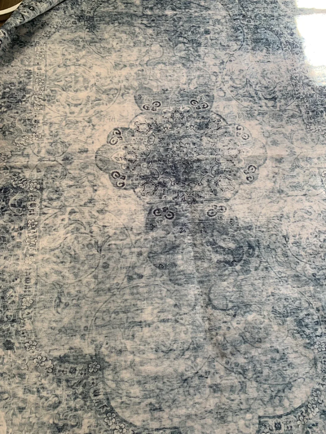 New- 8x10’ Blue Patterned Area Rug image indicator(5)