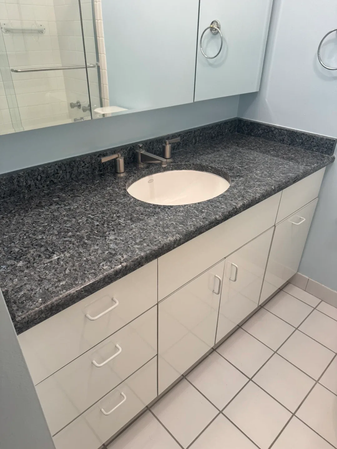 Bathroom Vanity with Granite Countertop
