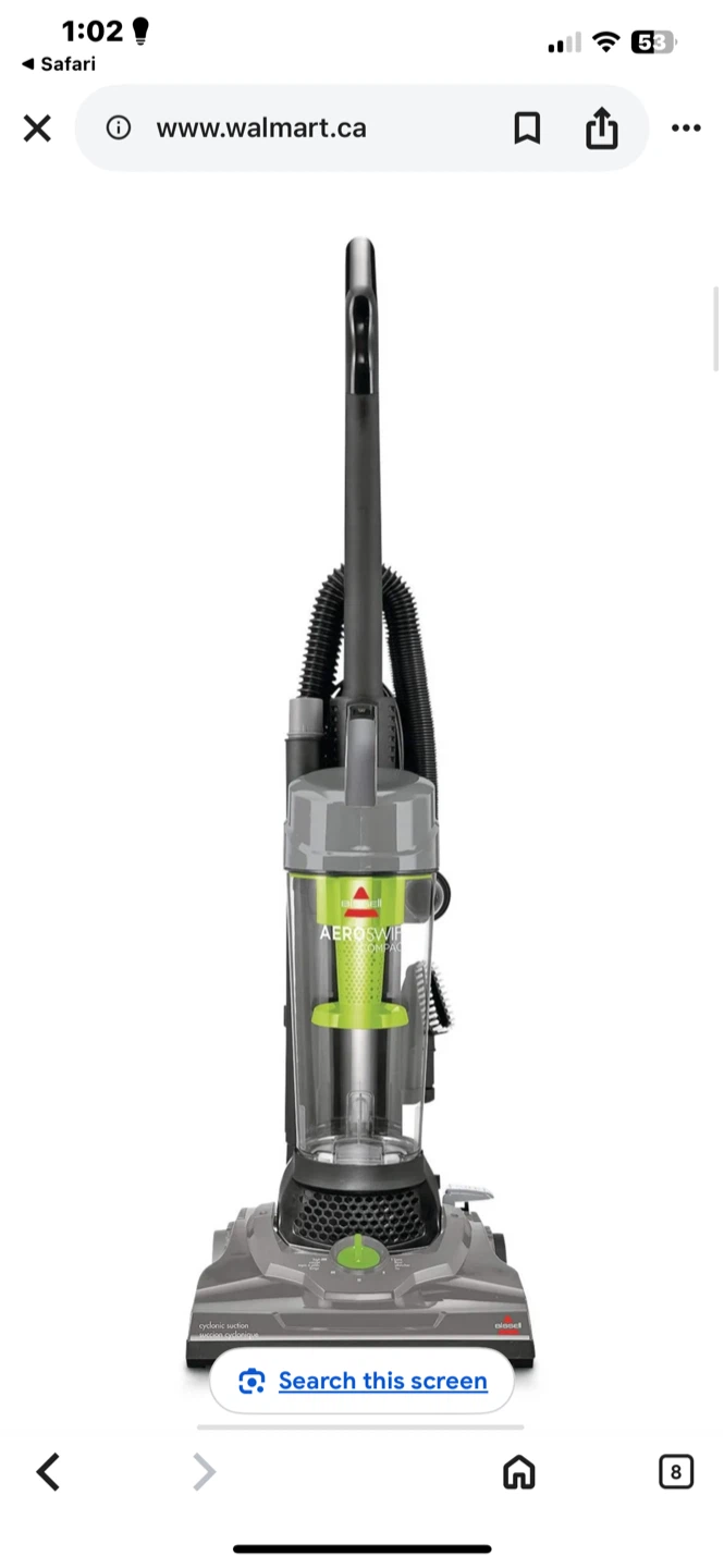 Bissell AeroSwift Compact Vacuum - Like New! - photo 3