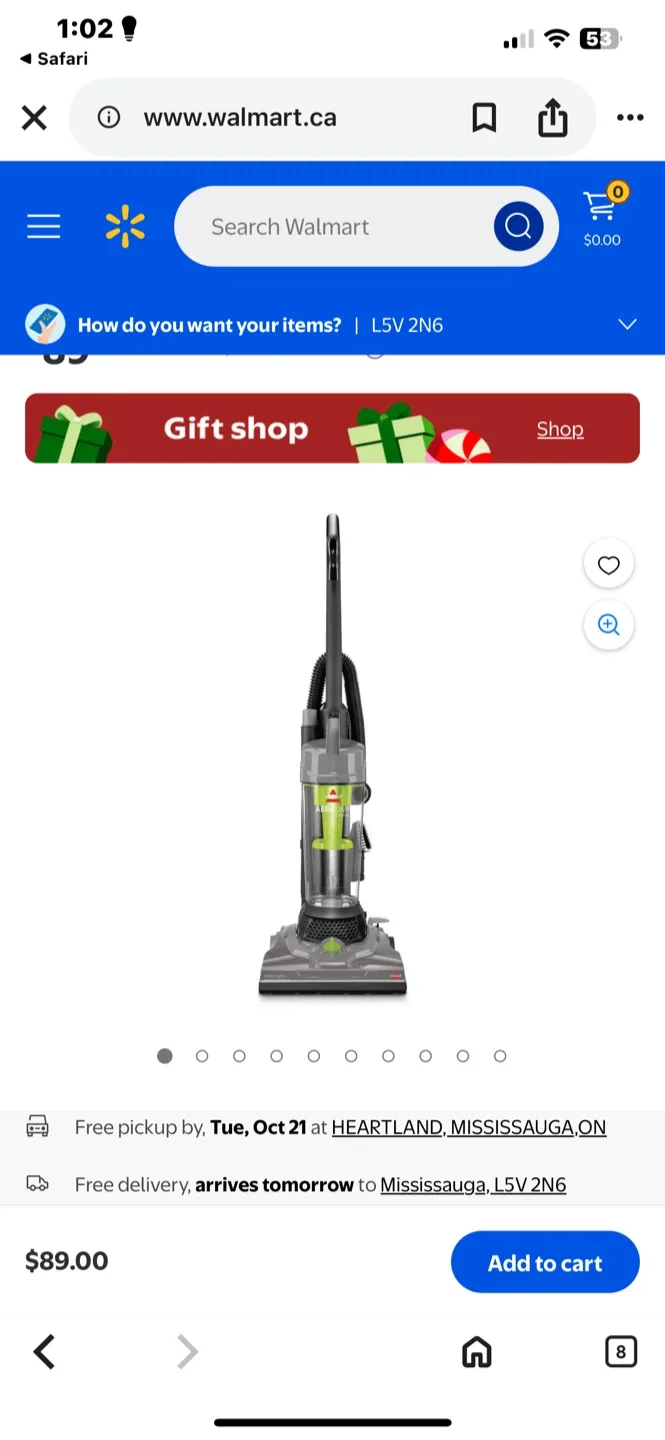 Bissell AeroSwift Compact Vacuum - Like New! image indicator(2)