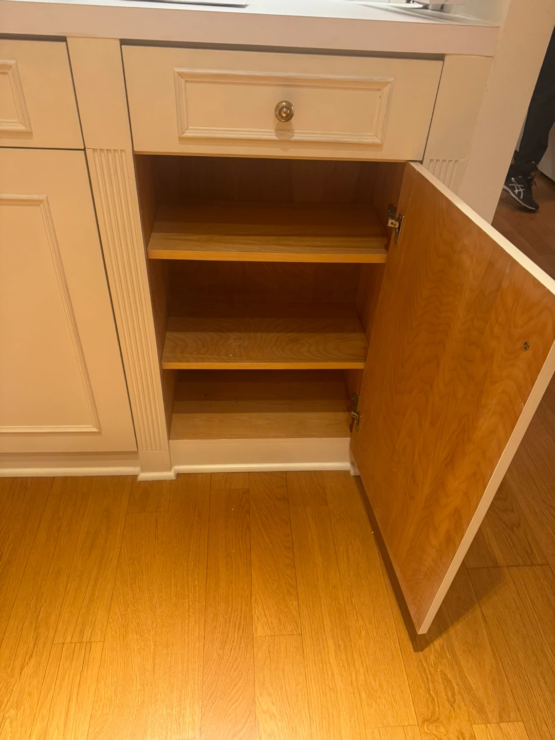 White Cabinet with Drawers - photo 3