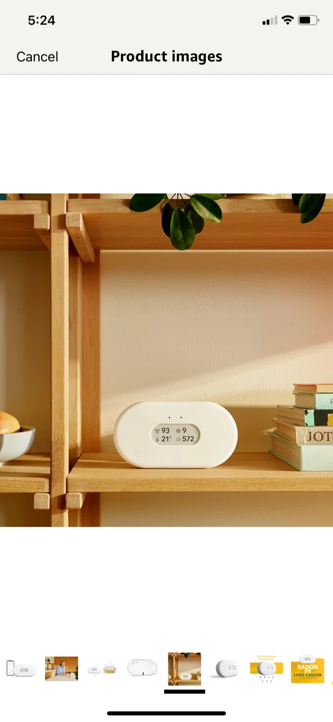 Plus Air Quality Monitor - New in Box! image indicator(5)