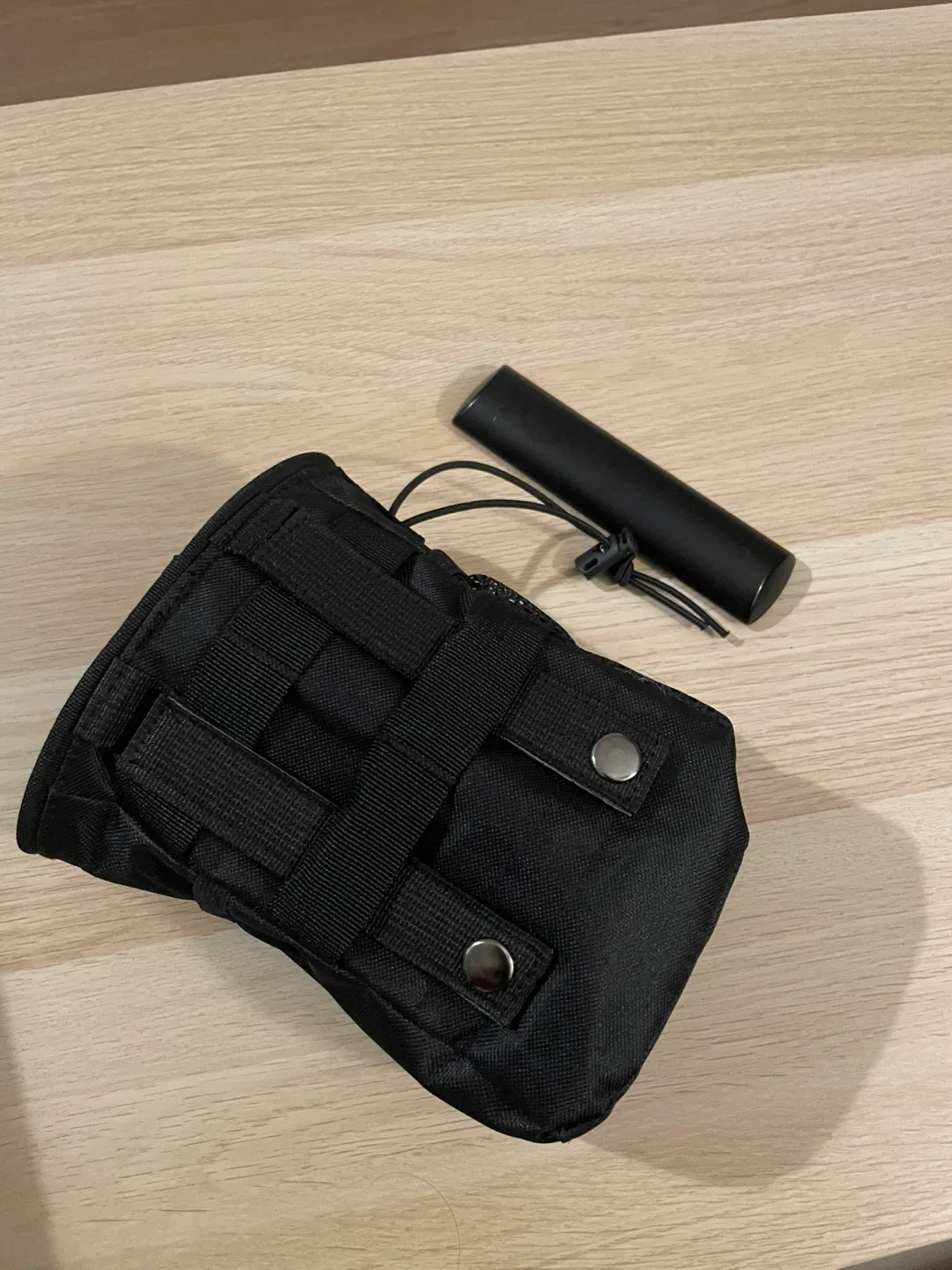 Black Tactical Molle Pouch with Accessory image indicator(3)