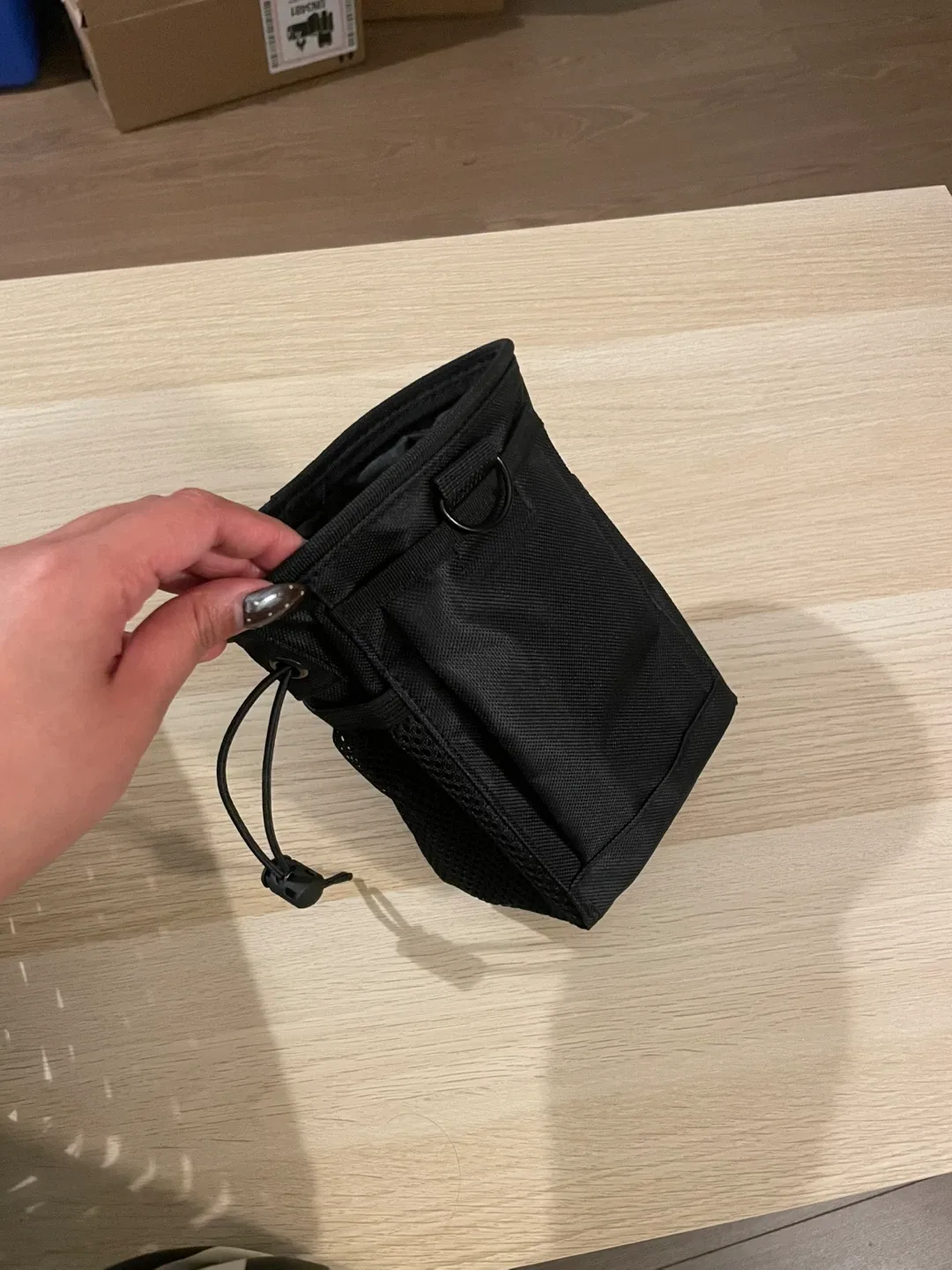 Black Tactical Molle Pouch with Accessory image indicator(2)