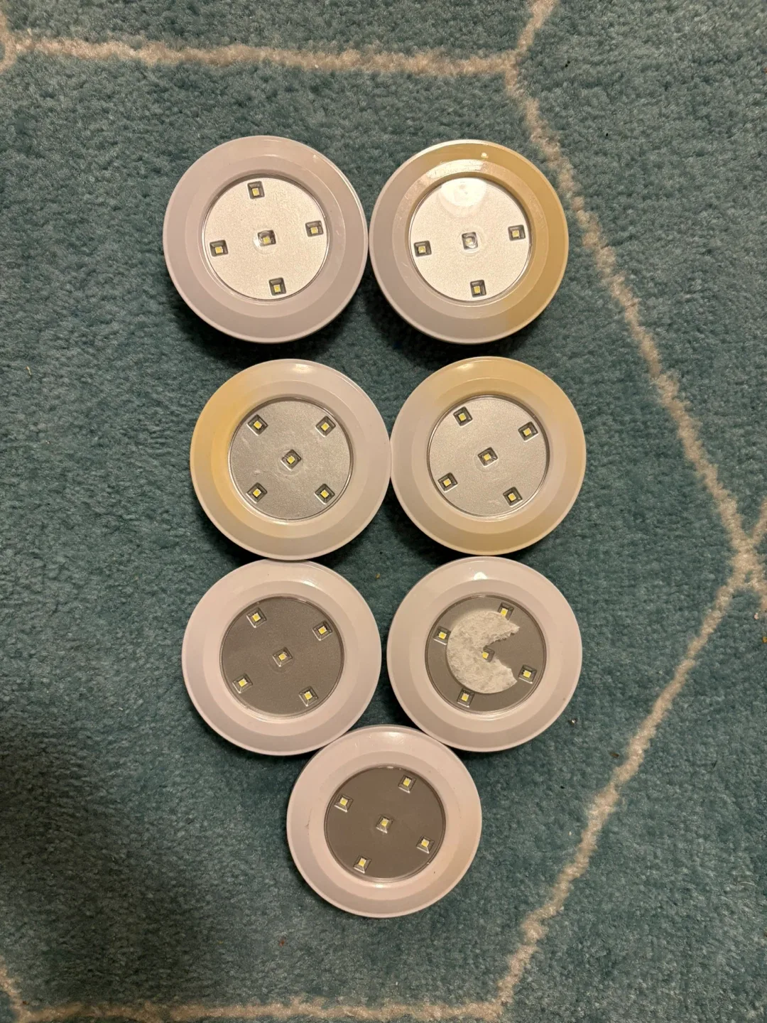 LED Puck Lights - Set of 7 thumbnail