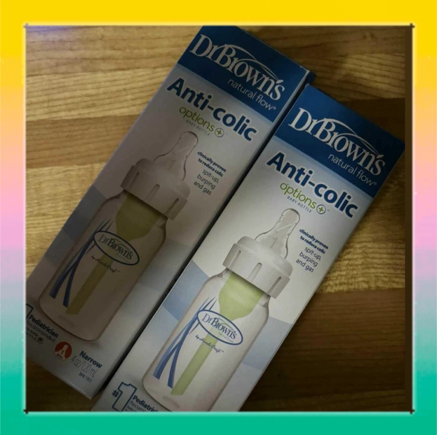 Dr Brown’s Anti-Colic Baby Bottles New - Qty 2