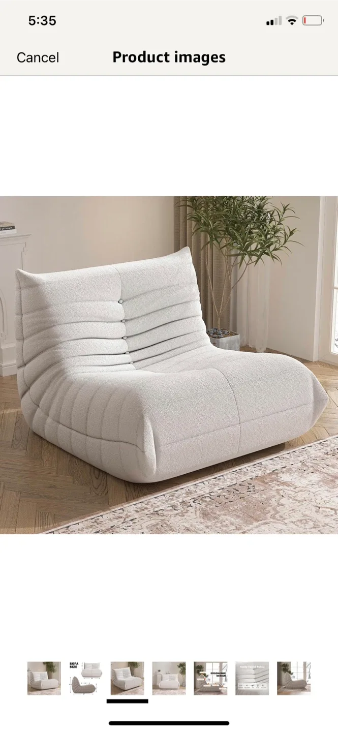 New- Oversized Lazy Floor Chair image indicator(3)