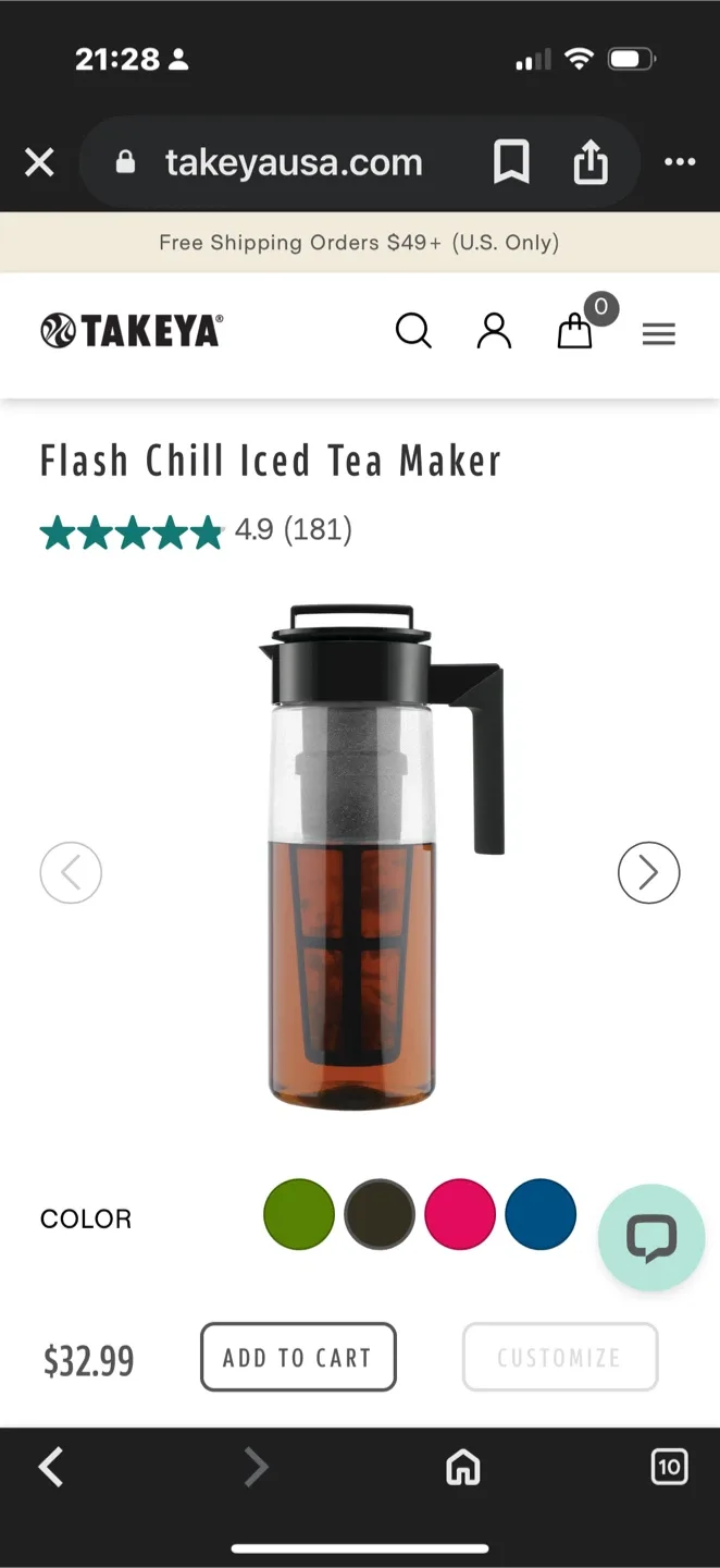 Takeya Cold Brew Coffee Maker image indicator(9)