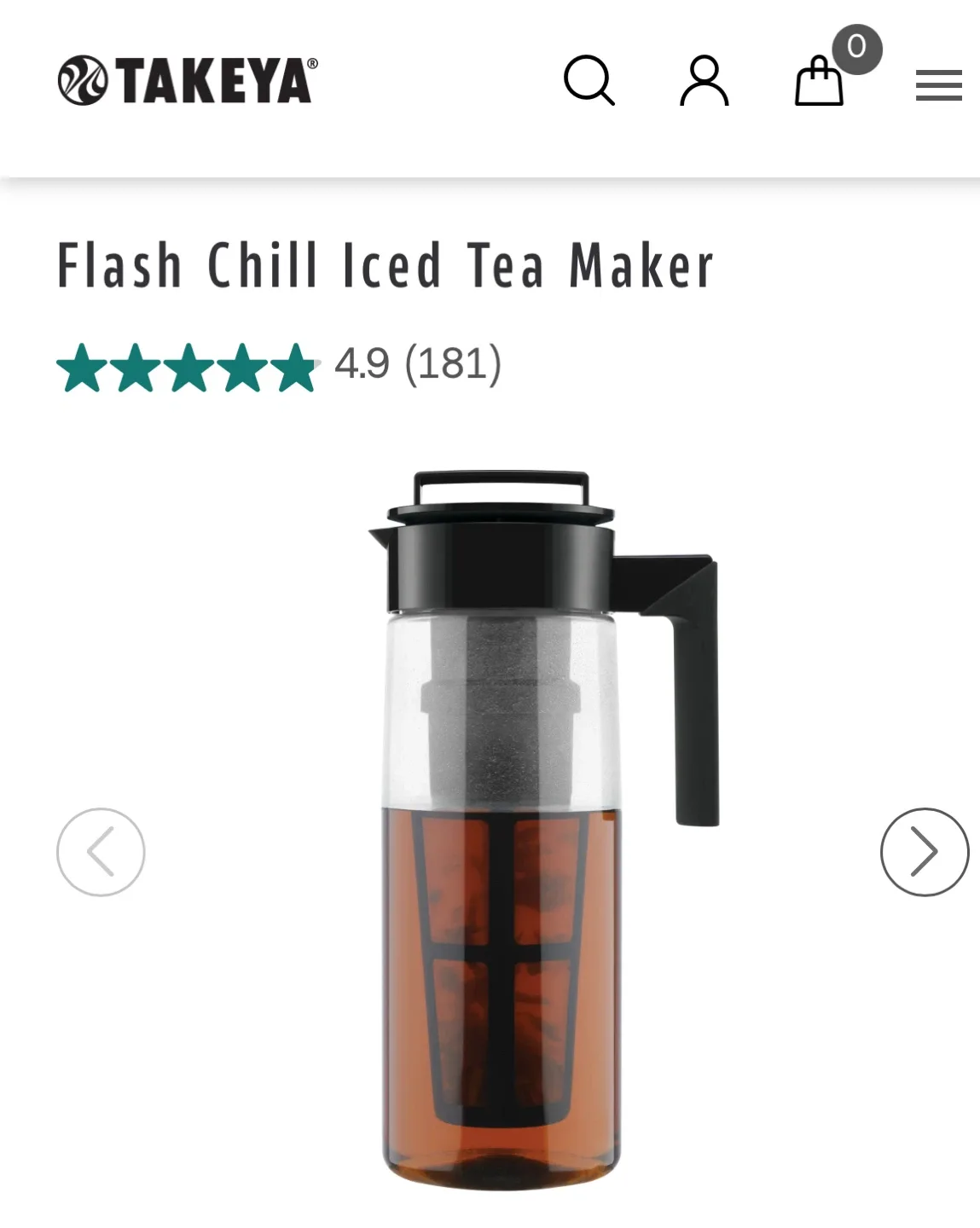 Takeya Cold Brew Coffee Maker image indicator(7)