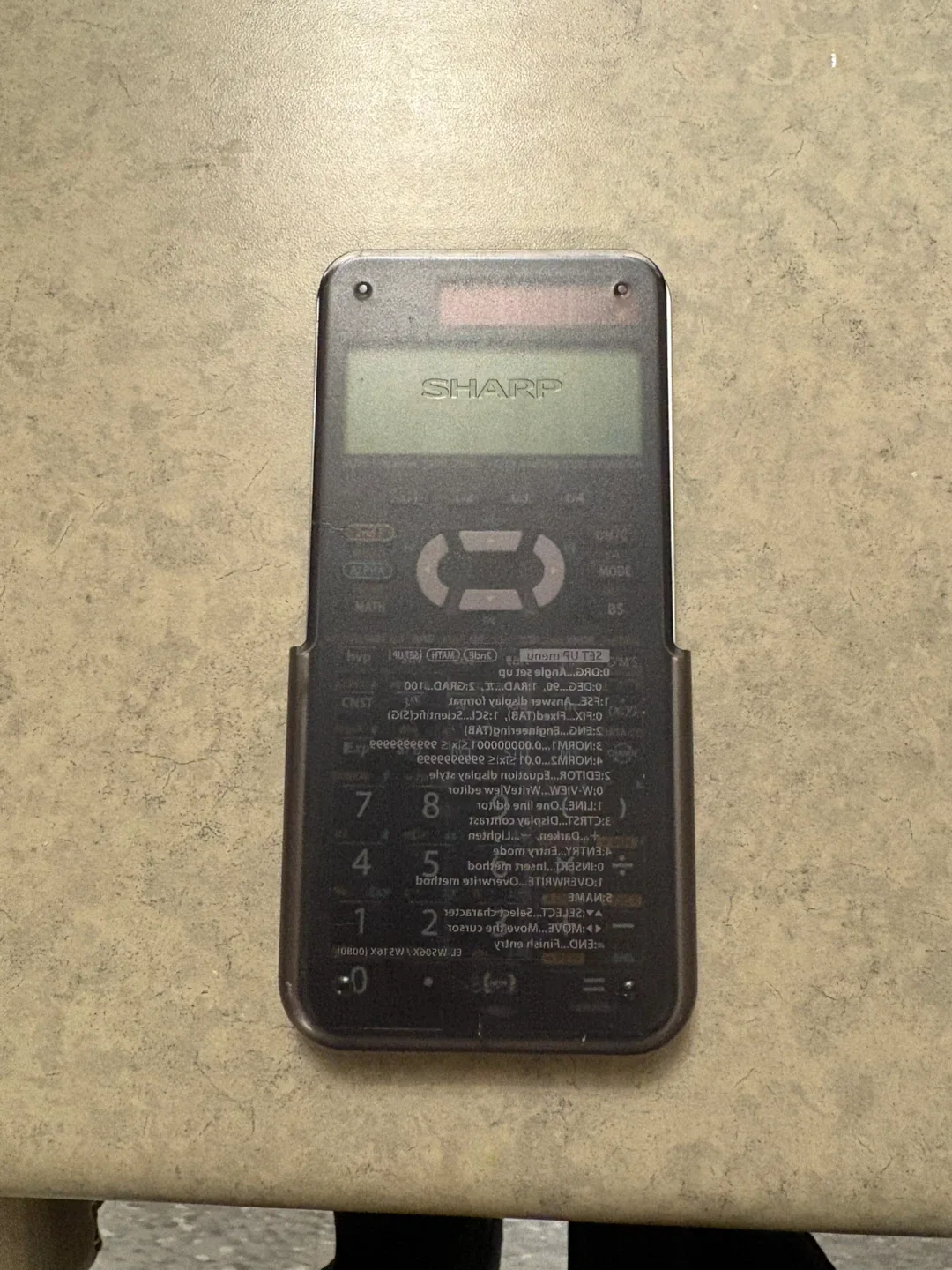 Sharp EL-W516X Scientific Calculator image indicator(2)