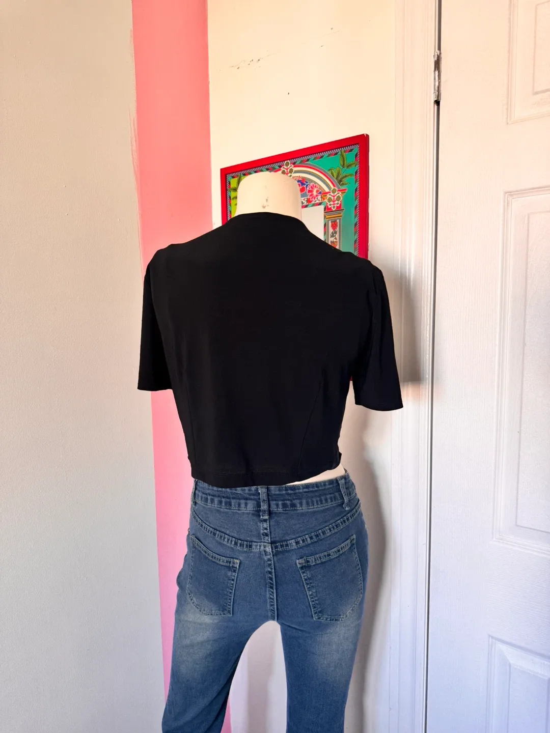 Black Sequin Trim Cardigan image indicator(3)