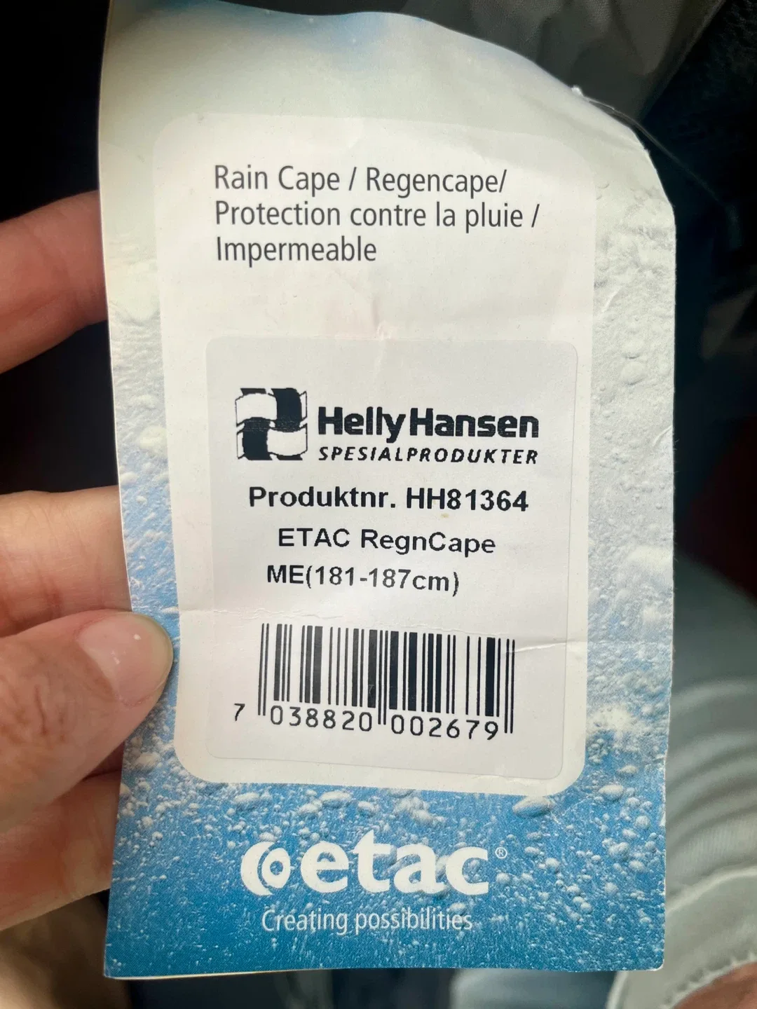 Wheelchair Rain Cape image indicator(4)