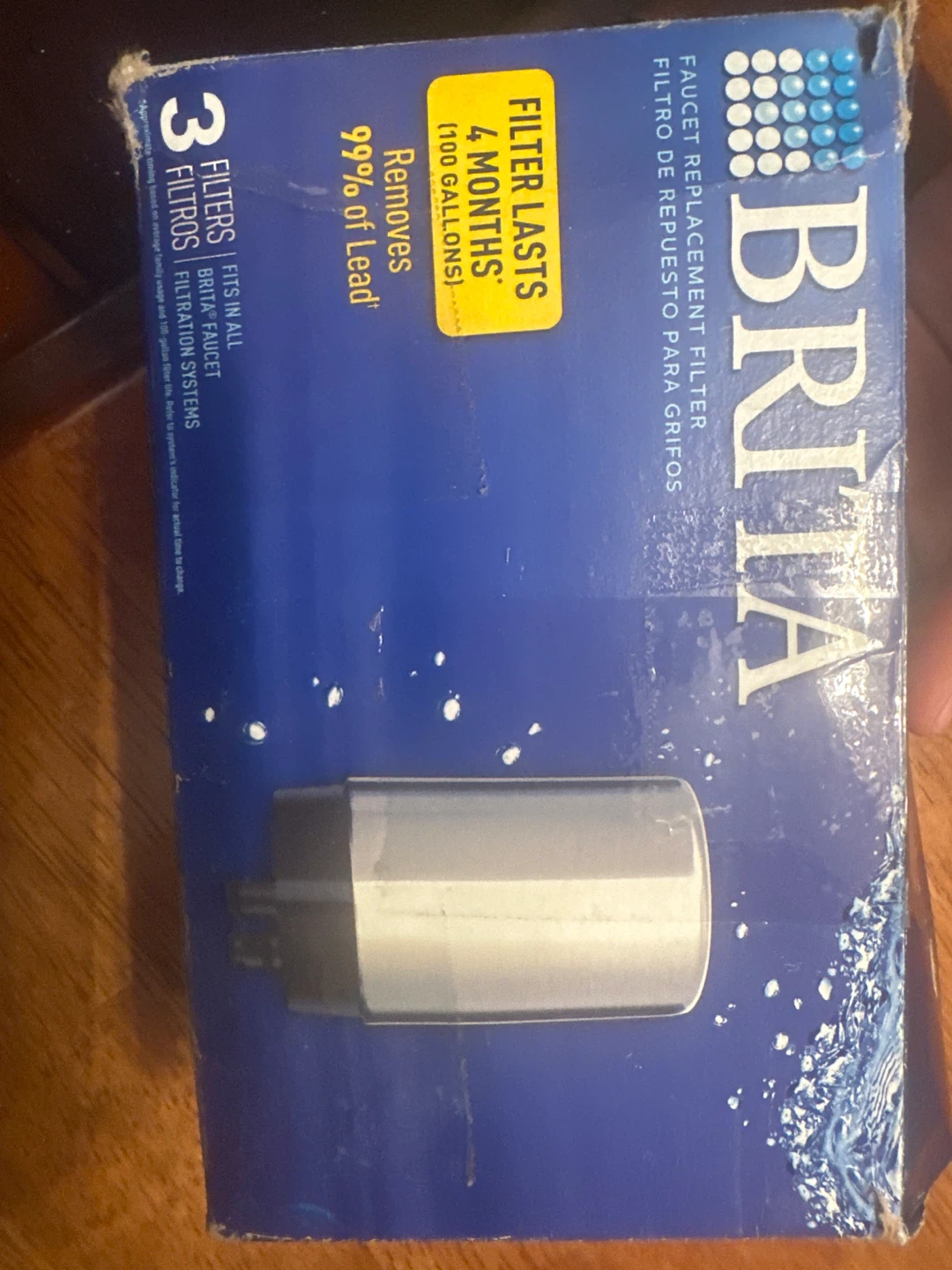 Brita Faucet Replacement Filters - 3 Pack