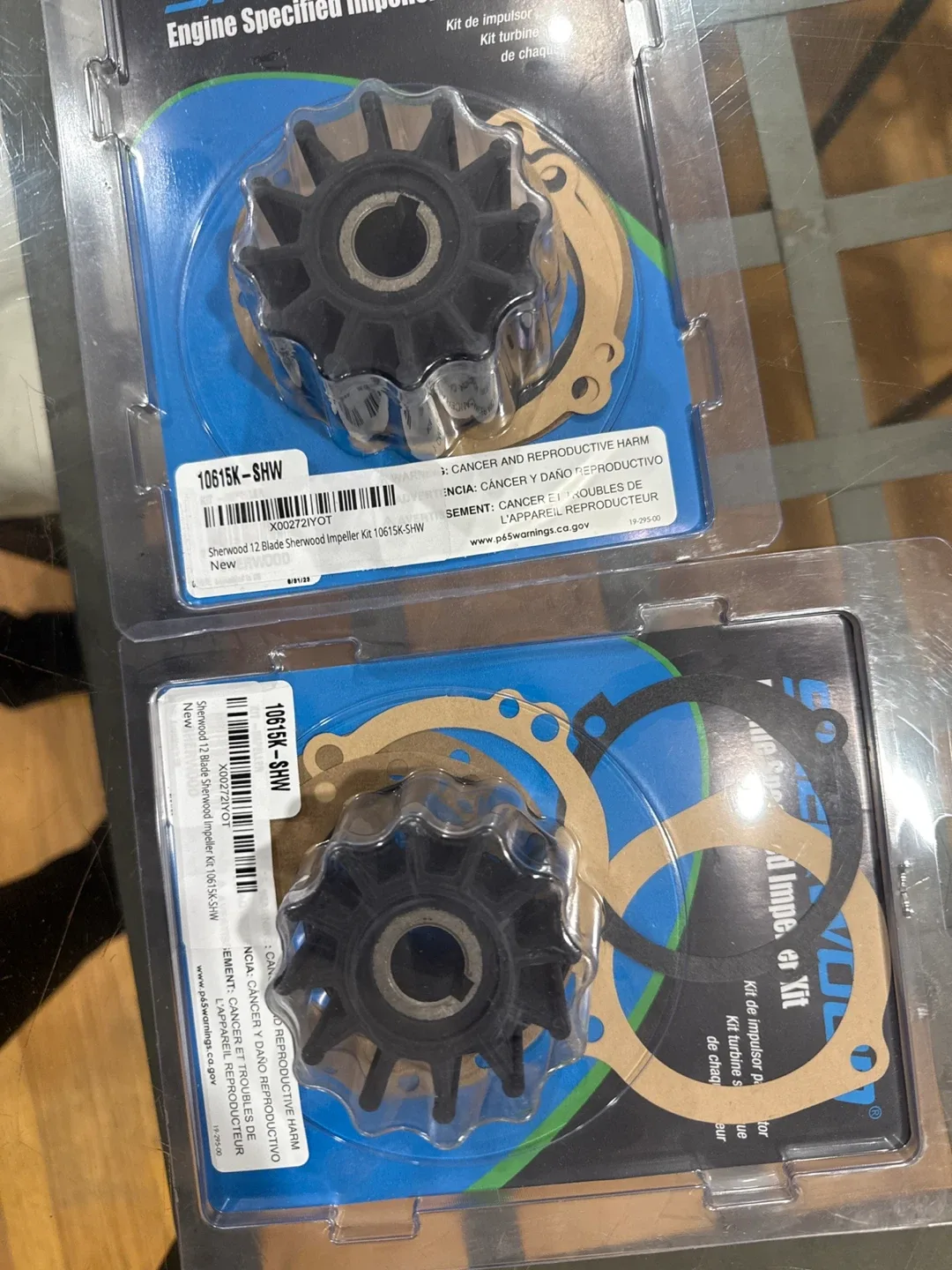 Sherwood 10615K-SHW Impeller Kit image indicator(3)