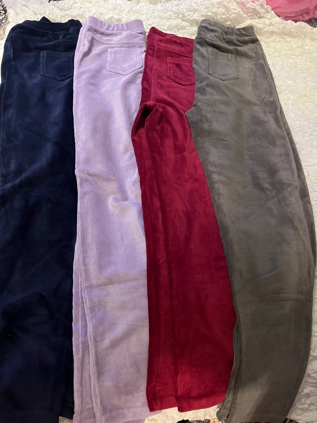 Velour Lounge Pants - Assorted Colors
