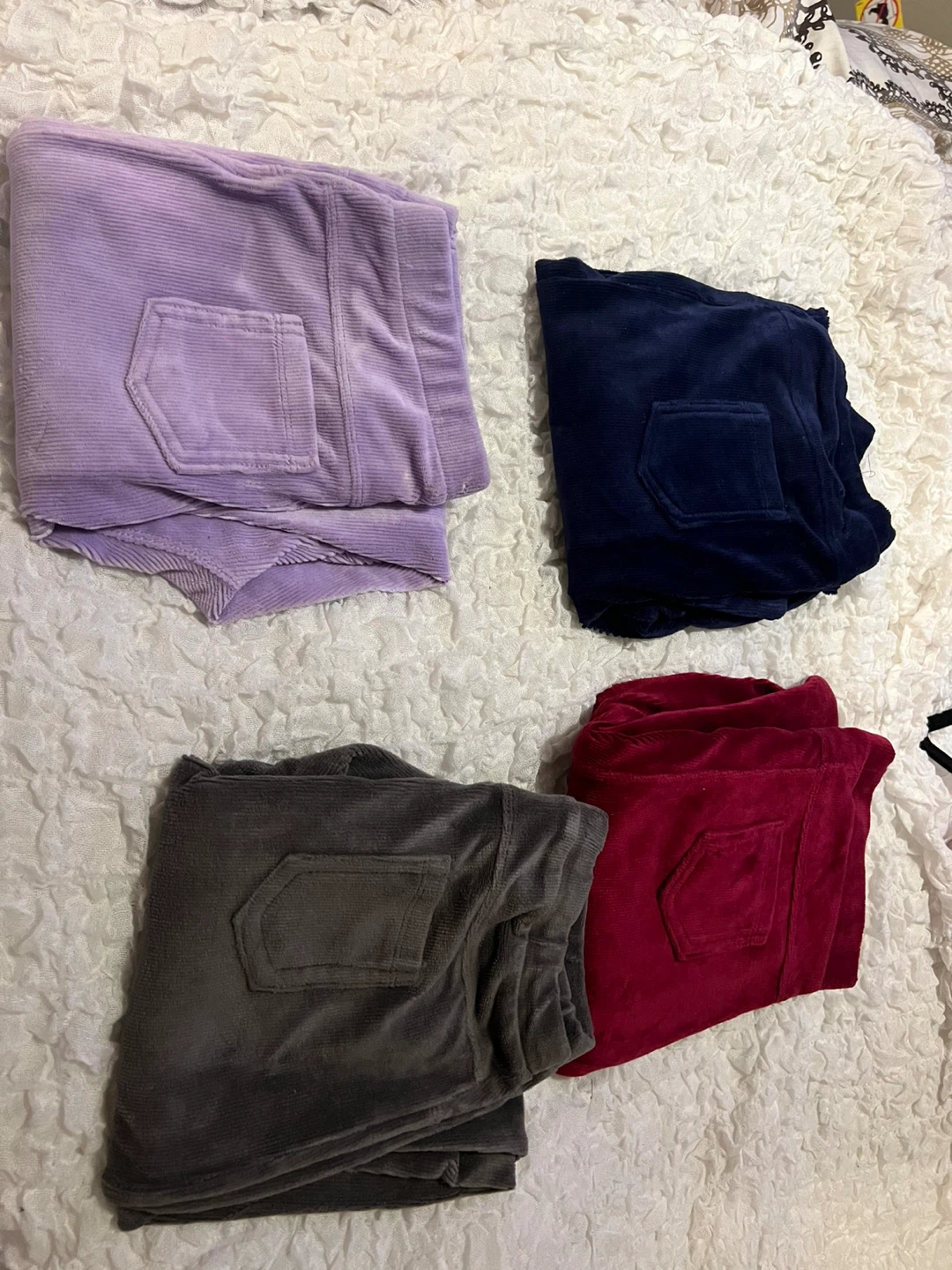 Velour Lounge Pants - Assorted Colors - photo 2