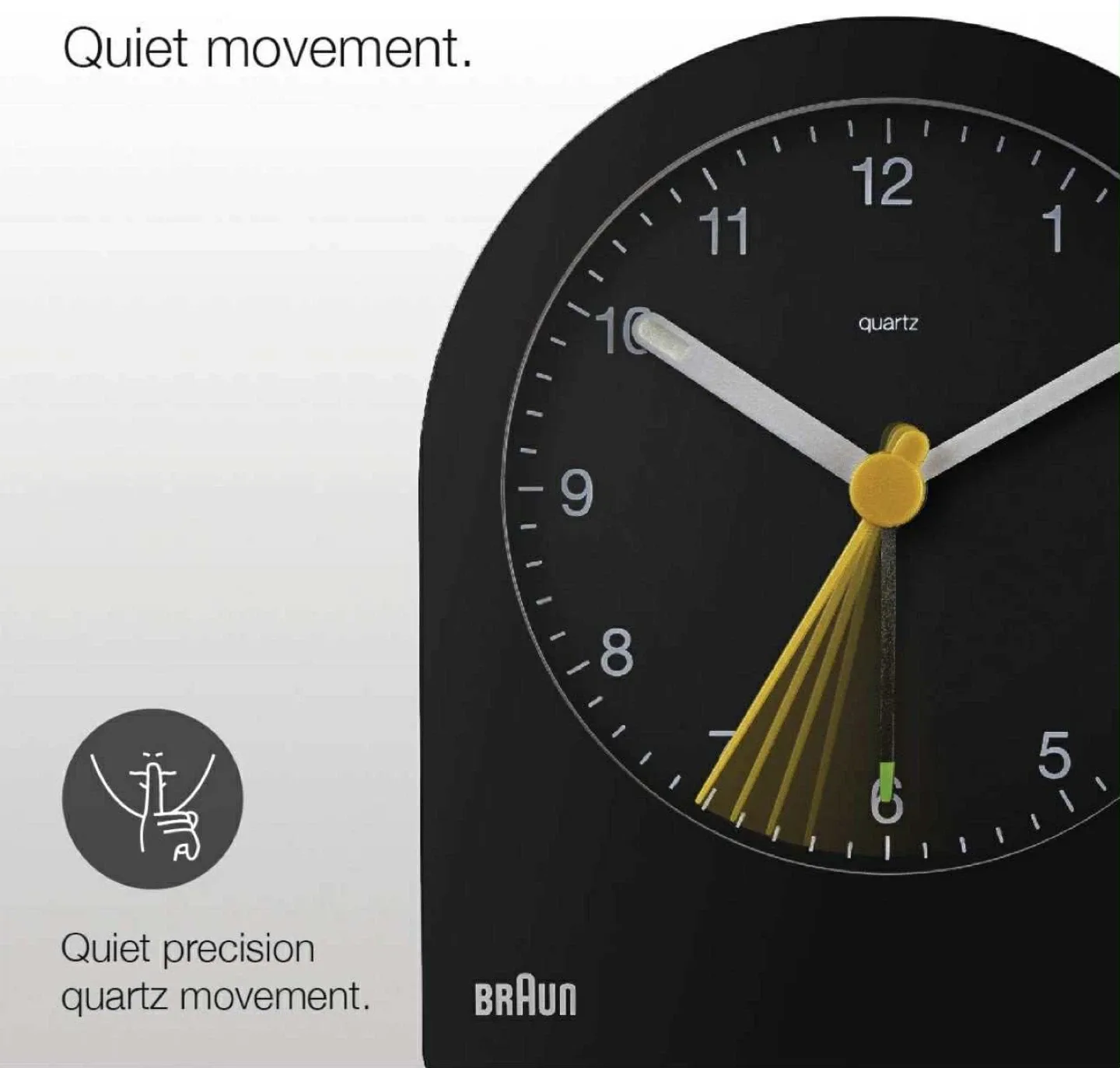 Braun Alarm Clock - Model BC22B image indicator(6)