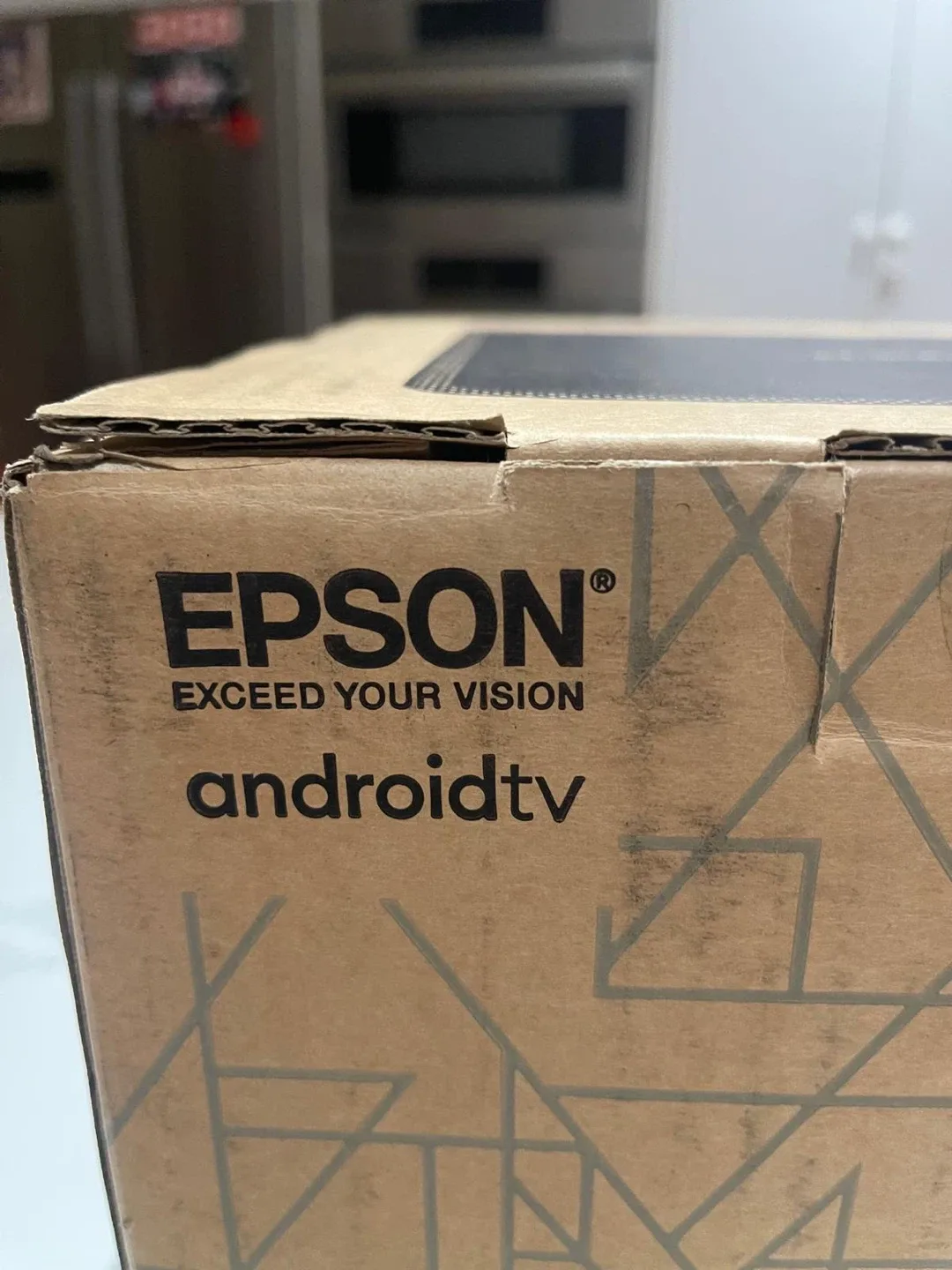 Epson EF-12 Android TV Projector - Like New!