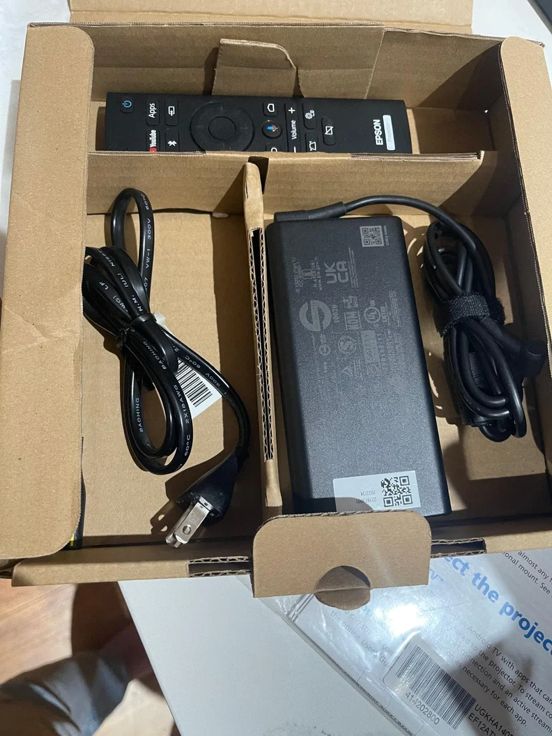 Epson EF-12 Android TV Projector - Like New! image indicator(7)