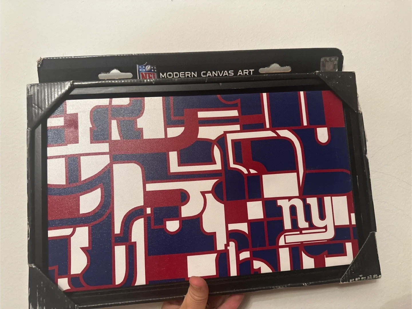 NFL Modern Canvas Art - New York Giants image indicator(2)