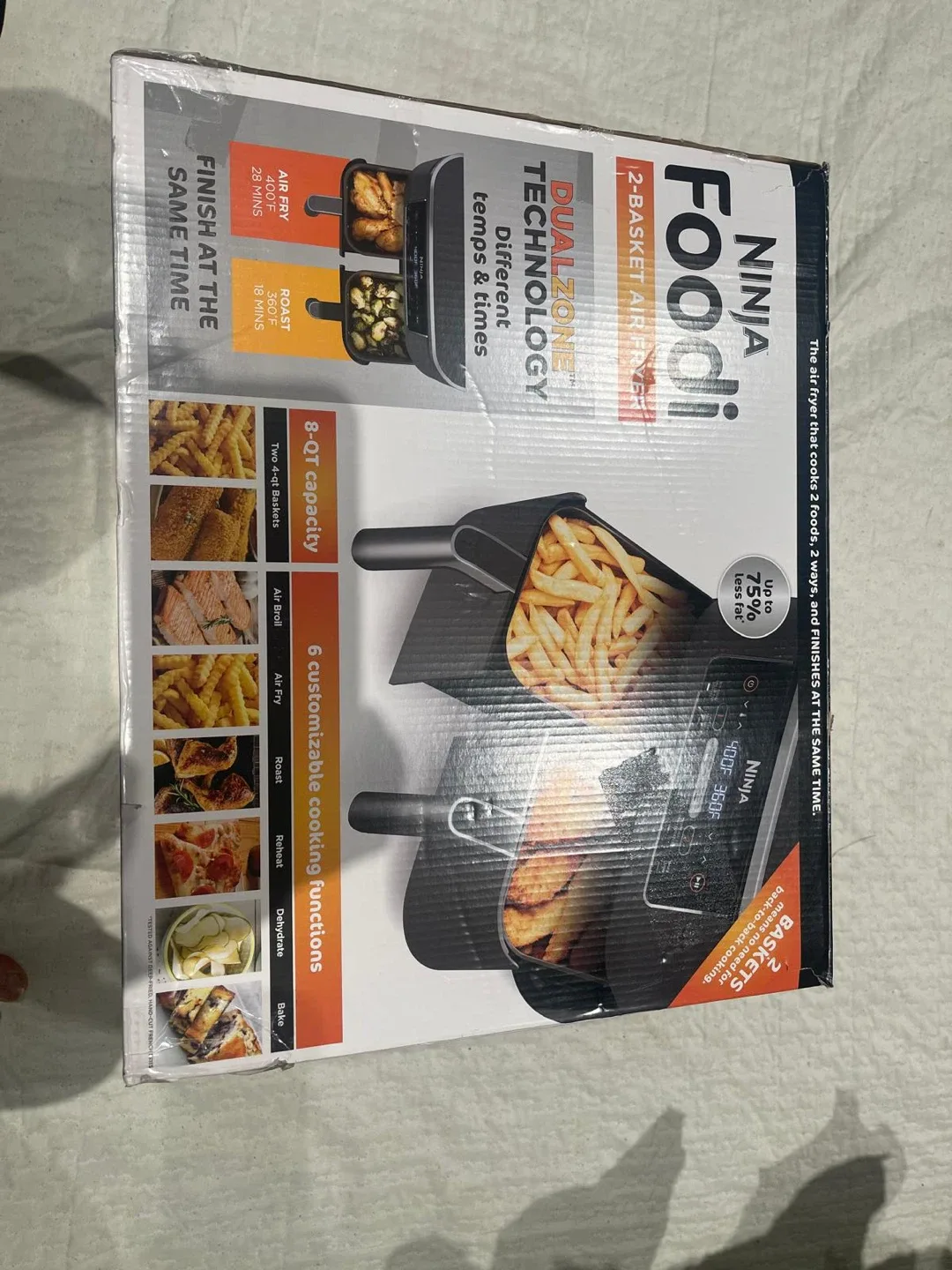 Ninja Foodi 2-Basket Air Fryer - New! image indicator(3)